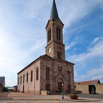 Église Sainte-Lucie de Niederhergheim
