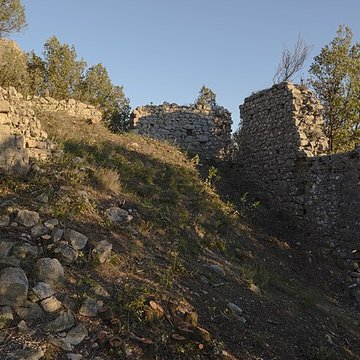 Vestiges du château de Montferrand