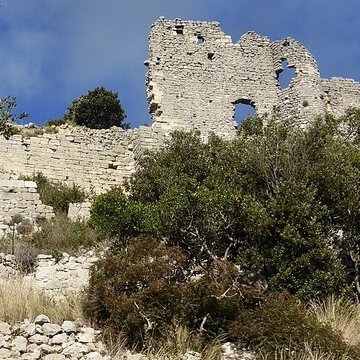 Vestiges du château de Montferrand