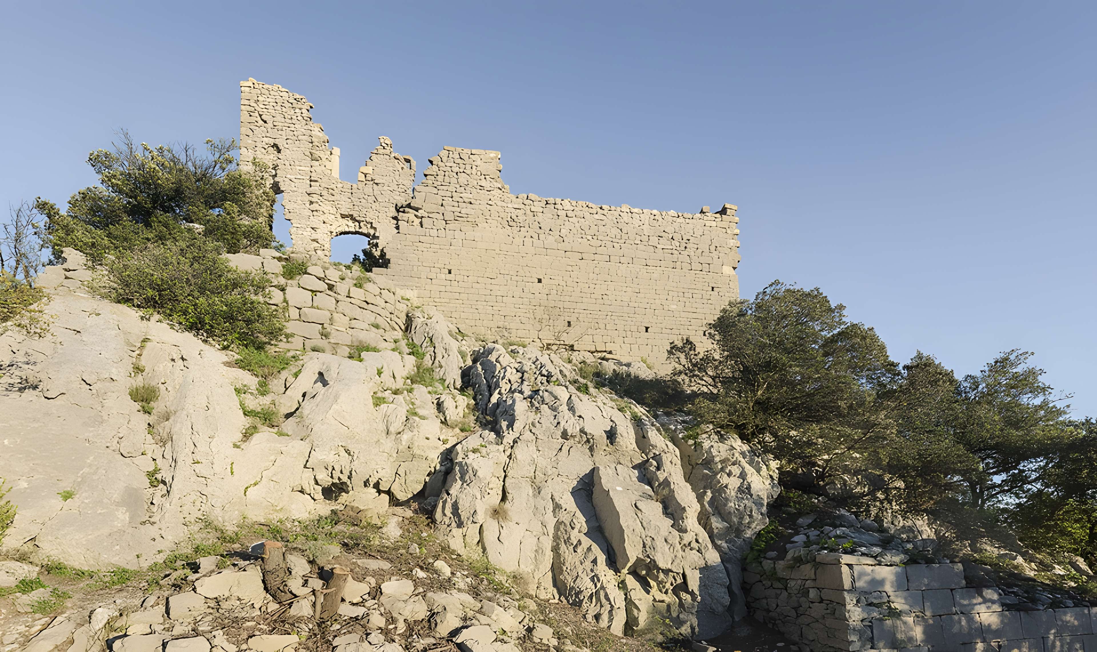 Vestiges du château de Montferrand