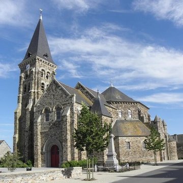 Eglise Saint-Méen et Sainte-Croix