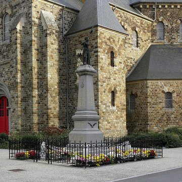 Eglise Saint-Méen et Sainte-Croix