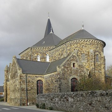 Eglise Saint-Méen et Sainte-Croix