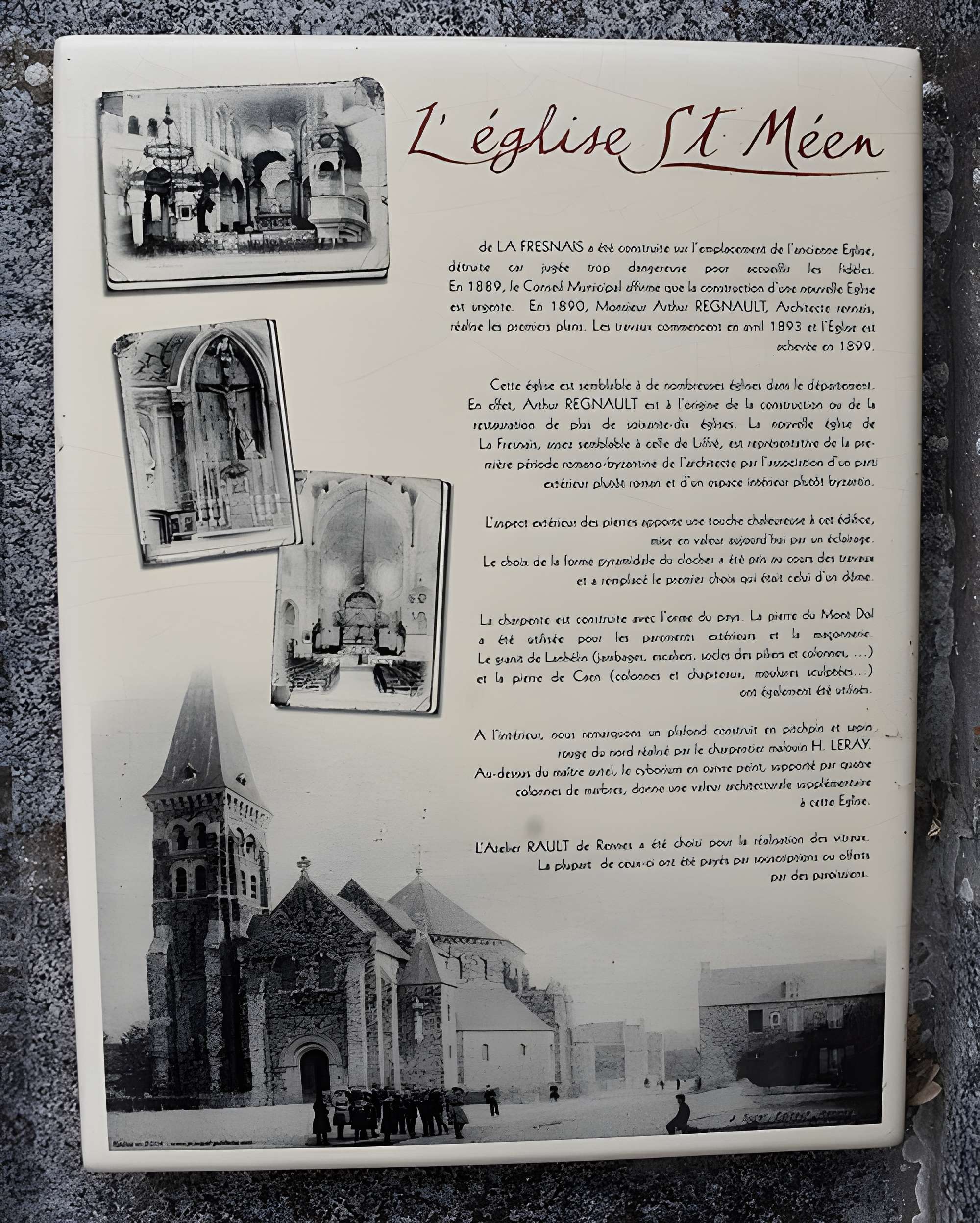 Eglise Saint-Méen et Sainte-Croix