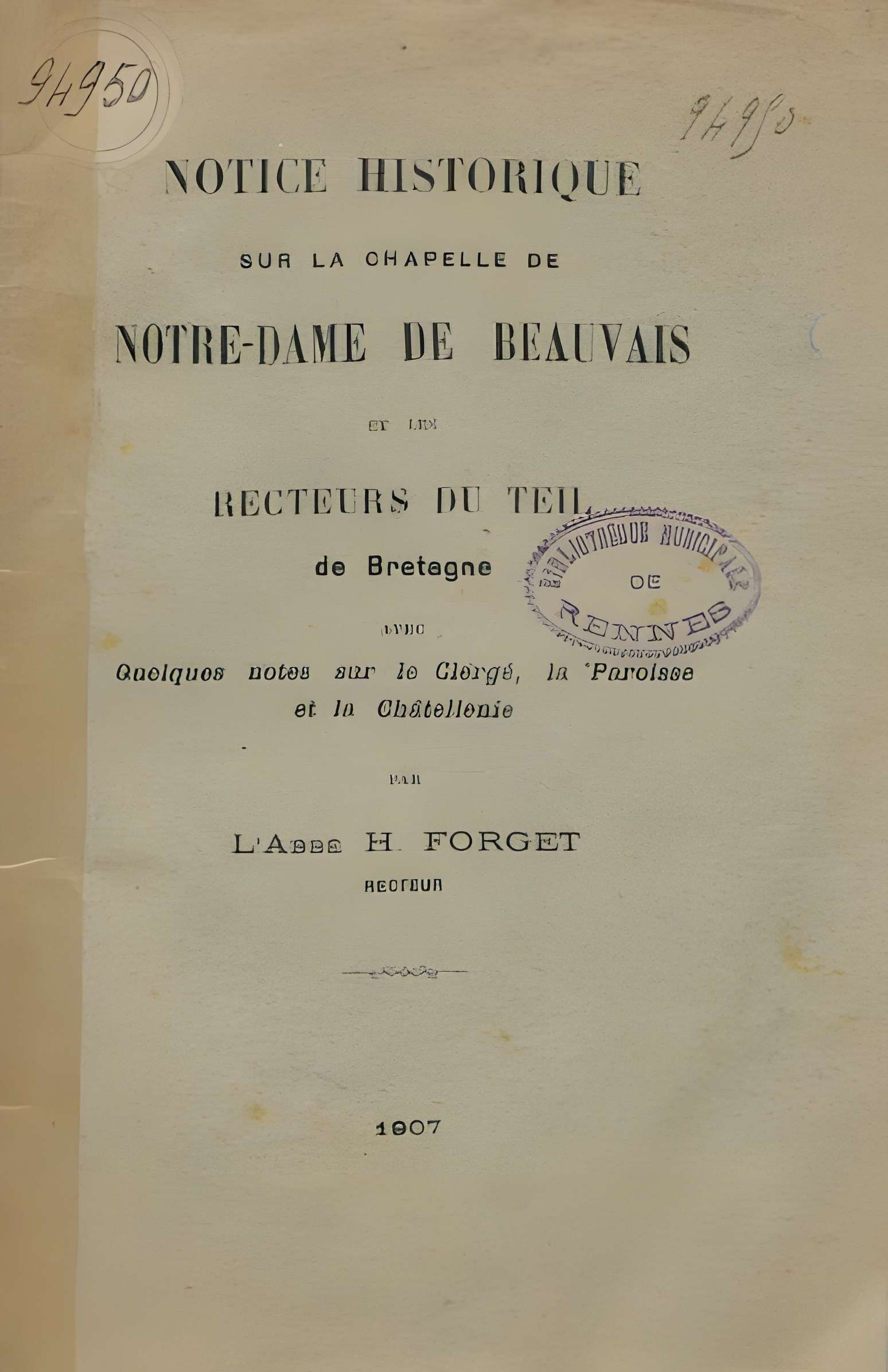 Chapelle Notre-Dame-de-Beauvais