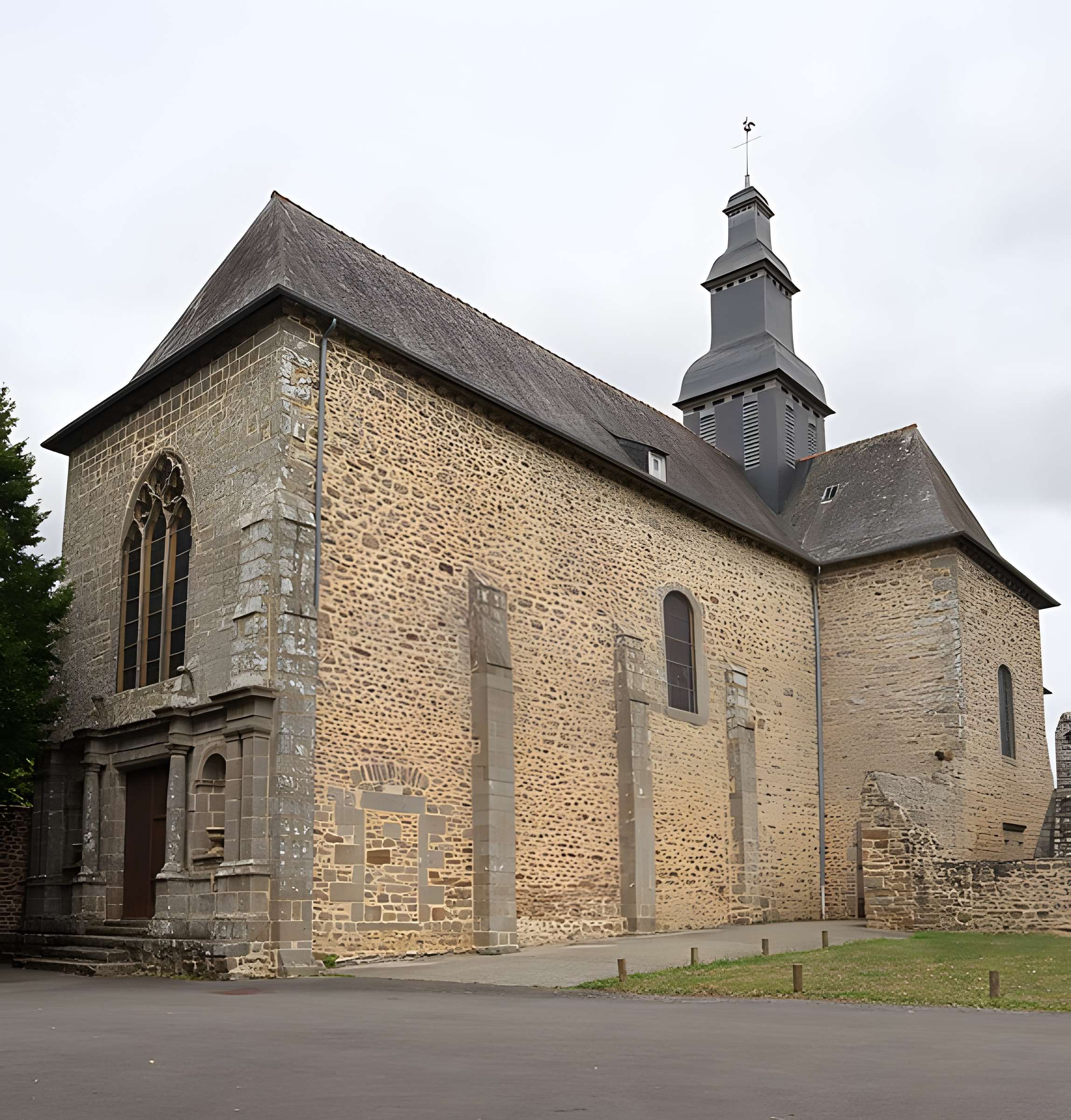 Restes de l'ancienne abbaye