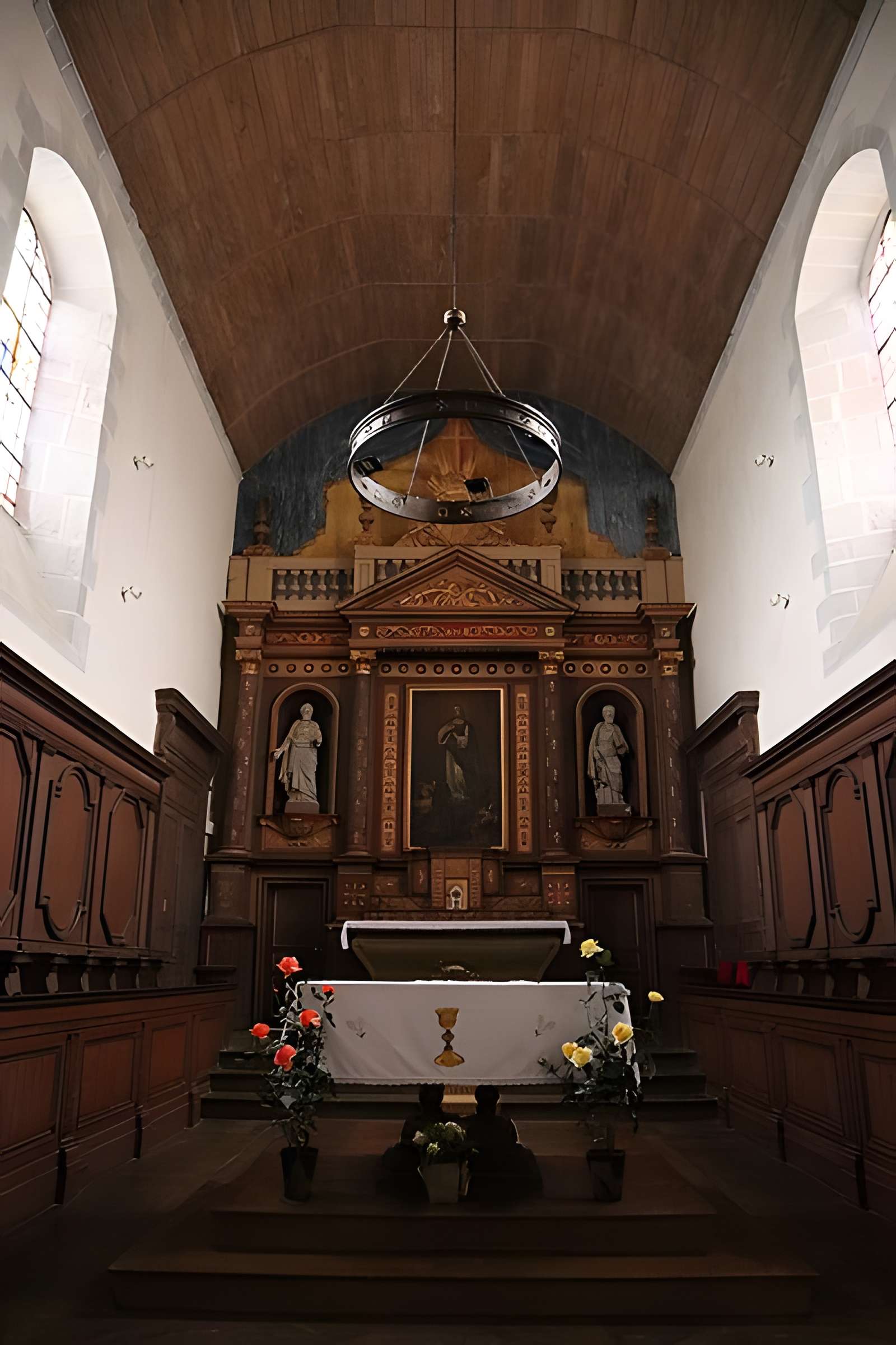 Restes de l'ancienne abbaye