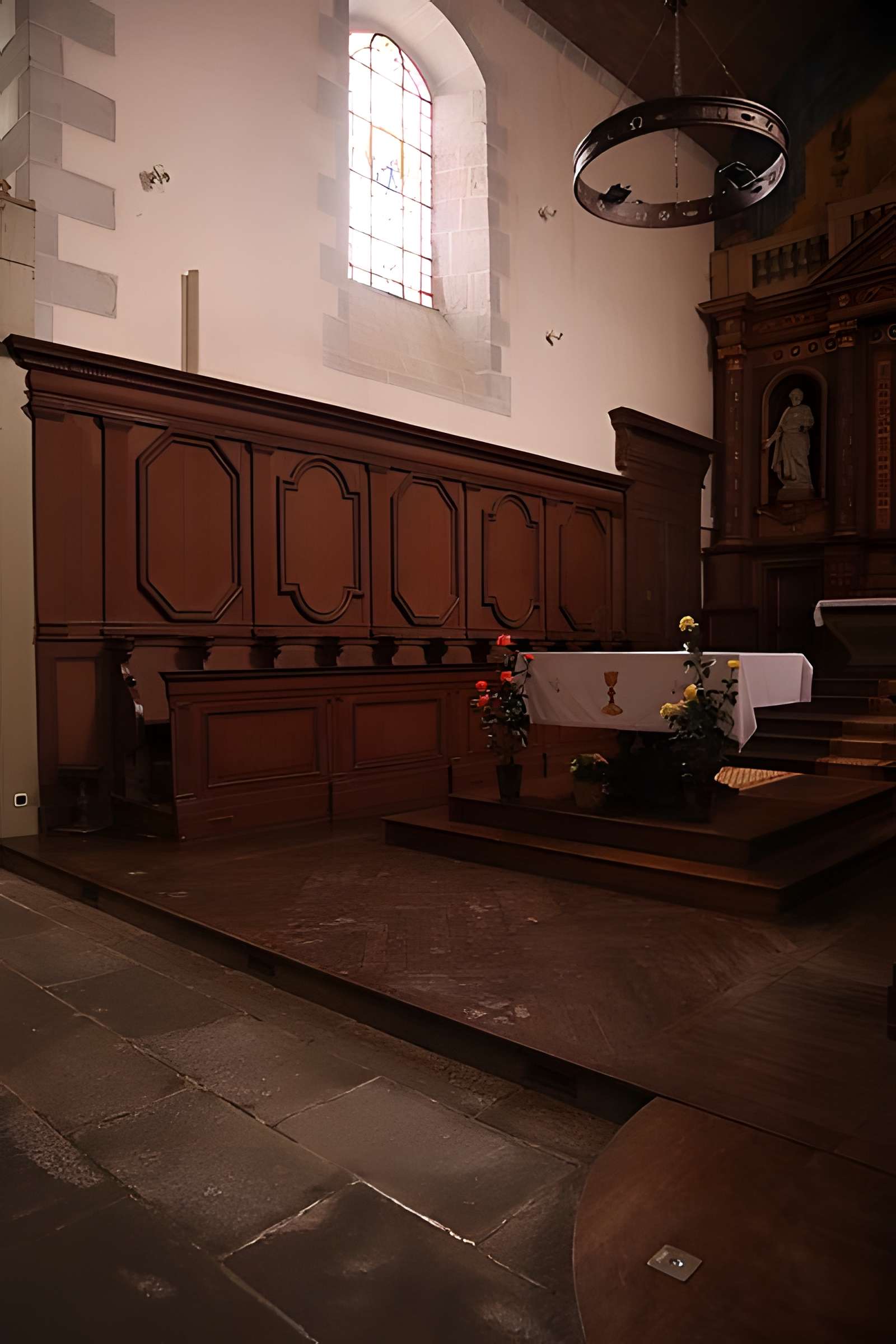 Restes de l'ancienne abbaye