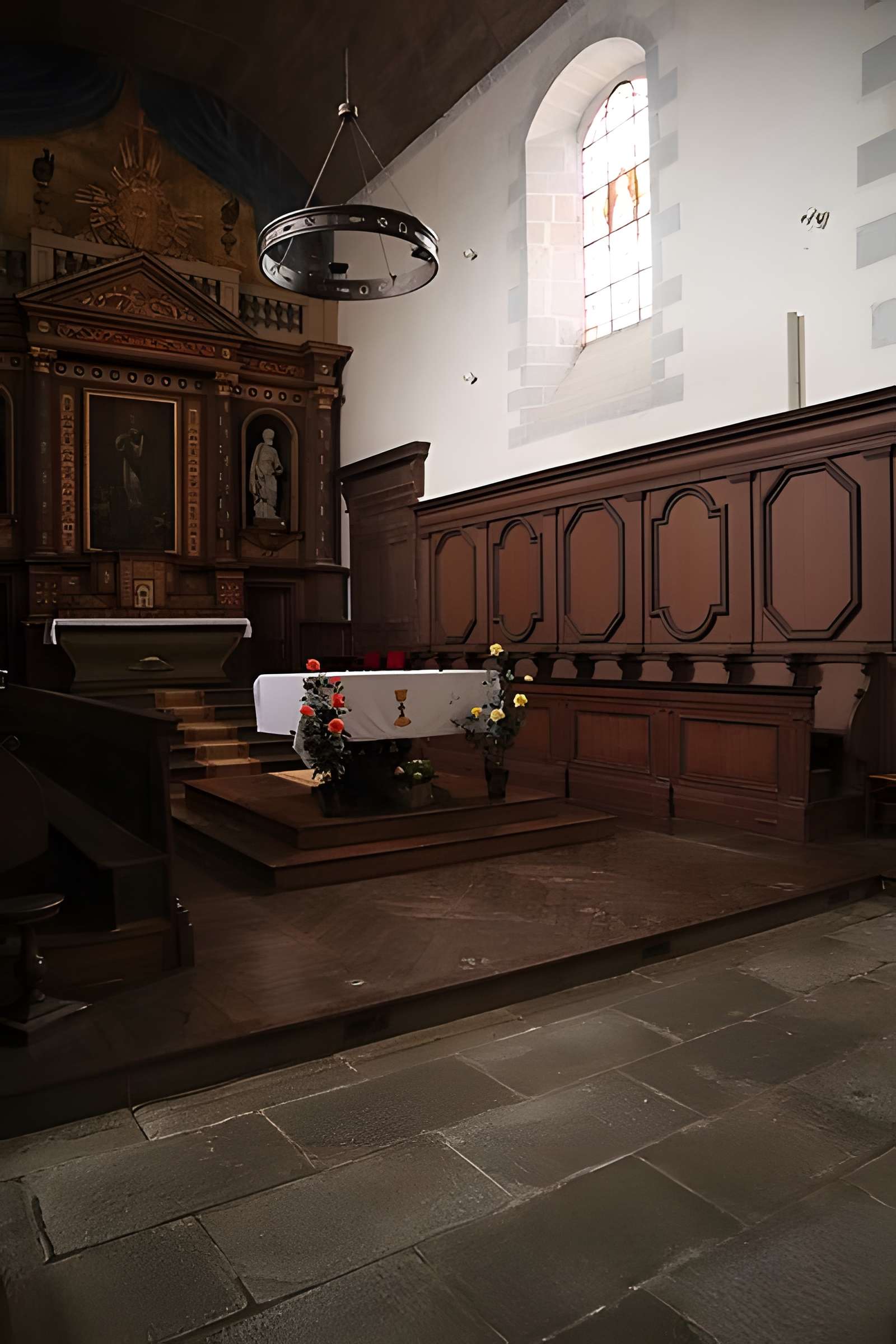 Restes de l'ancienne abbaye