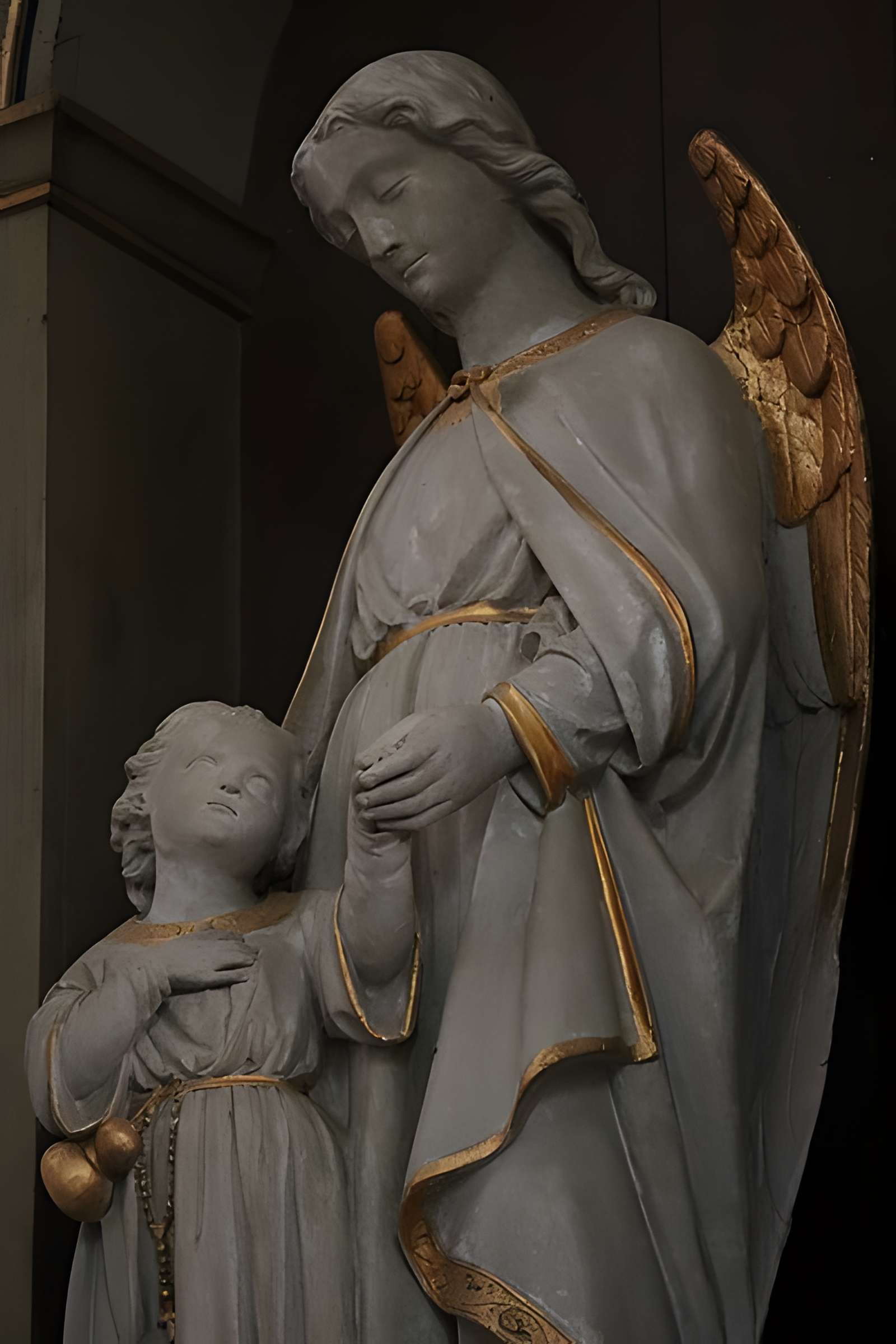 Restes de l'ancienne abbaye