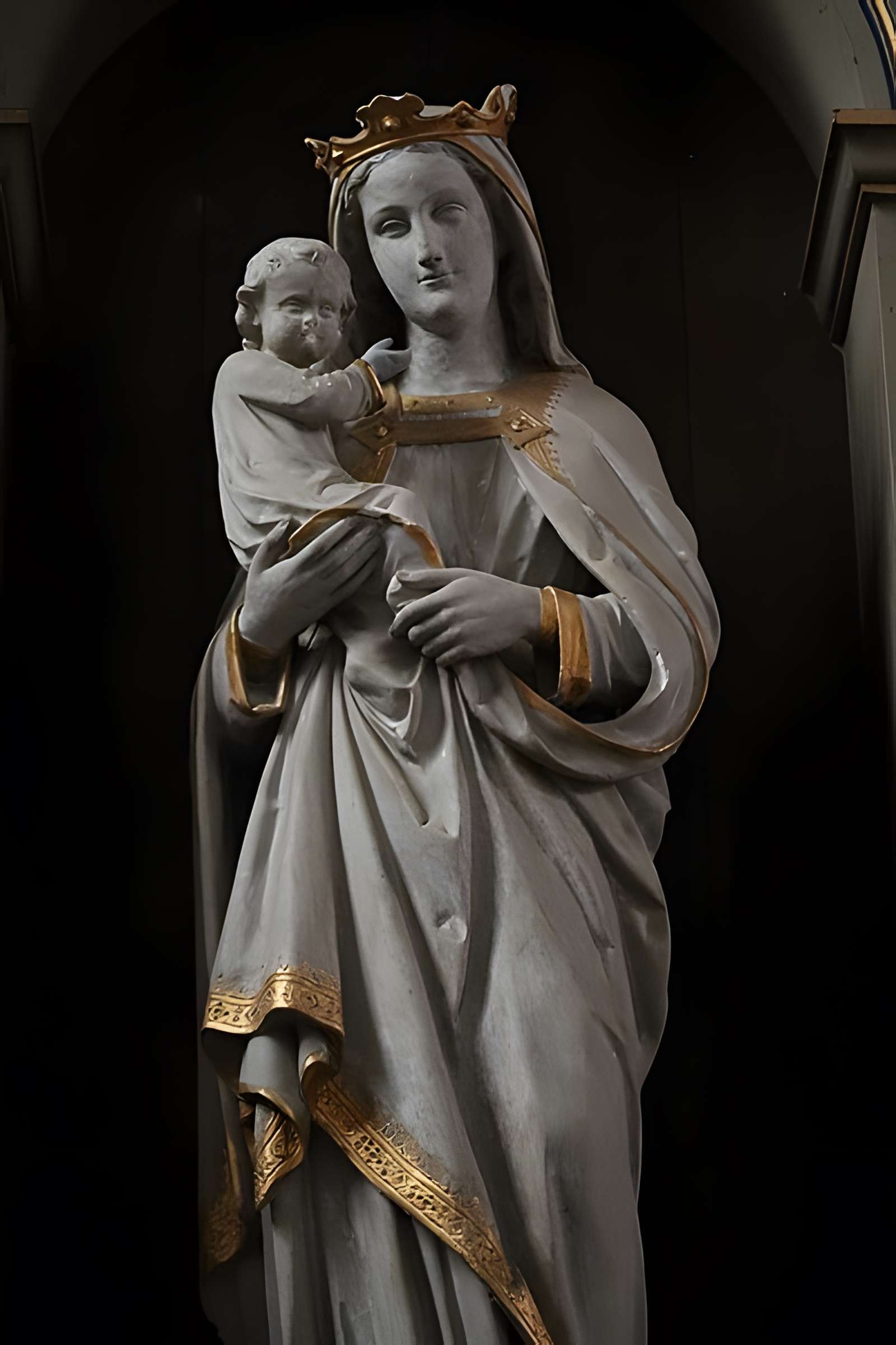 Restes de l'ancienne abbaye