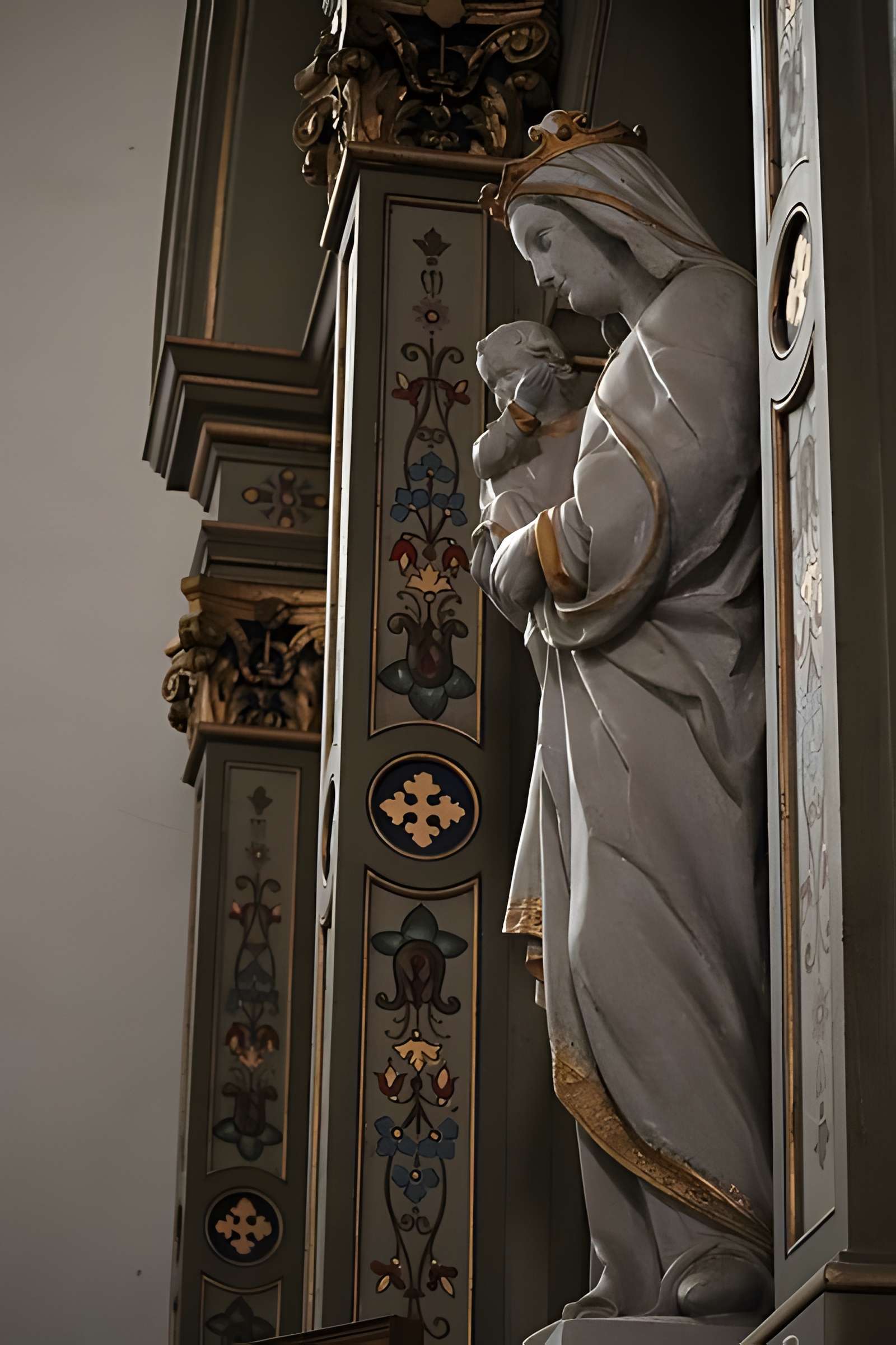 Restes de l'ancienne abbaye