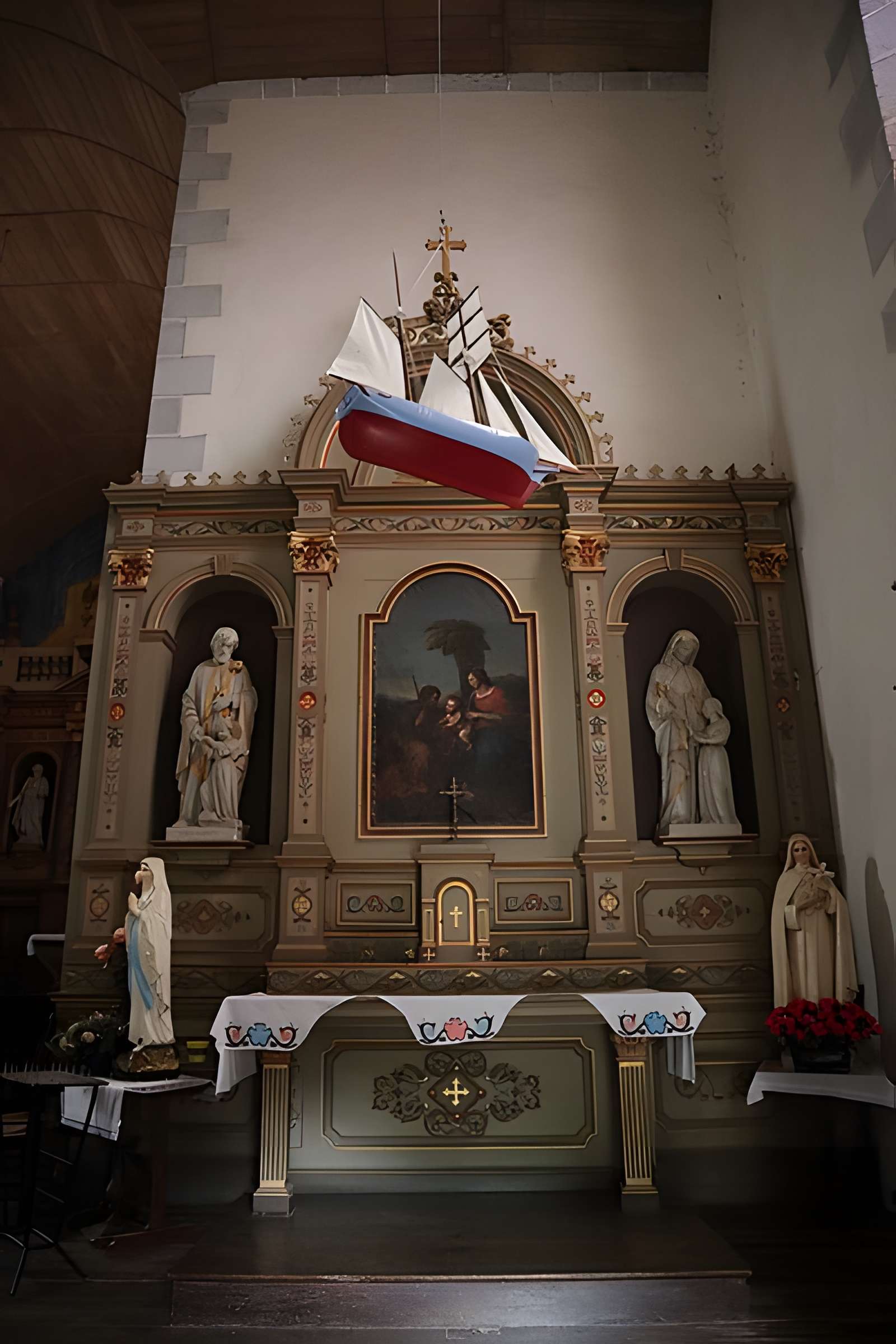 Restes de l'ancienne abbaye