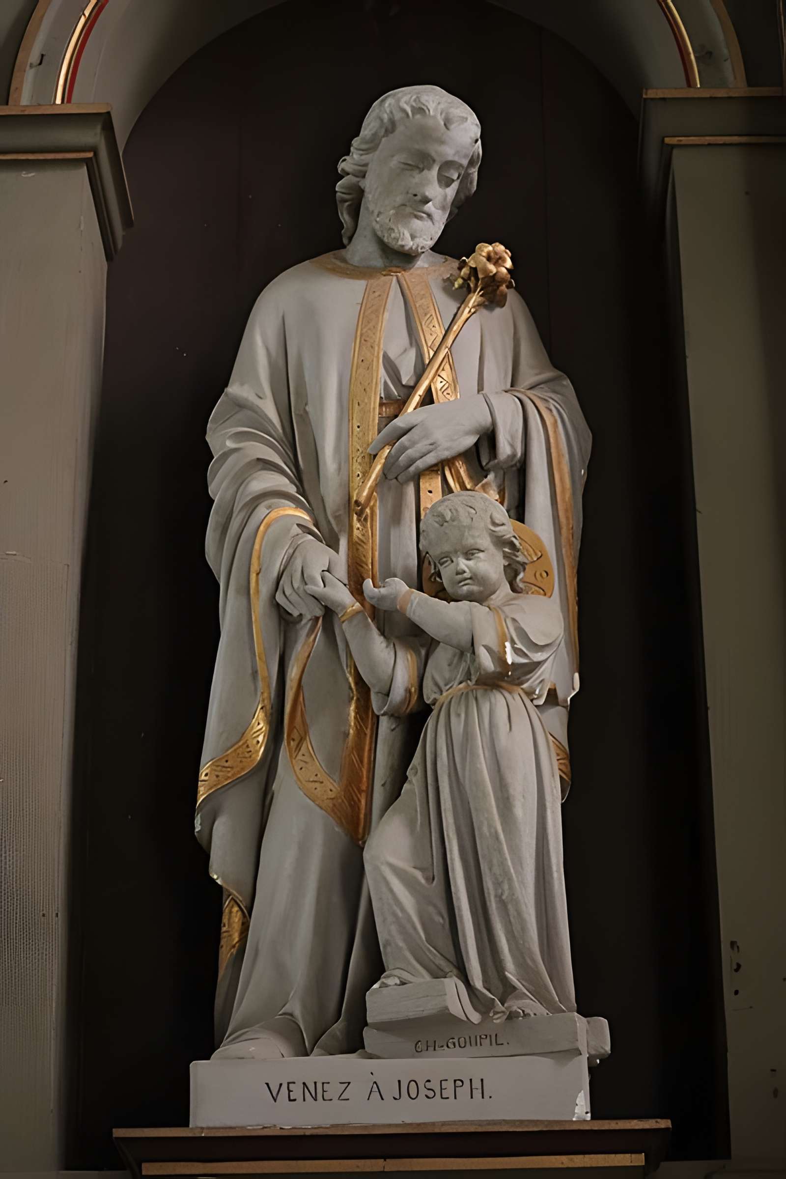 Restes de l'ancienne abbaye