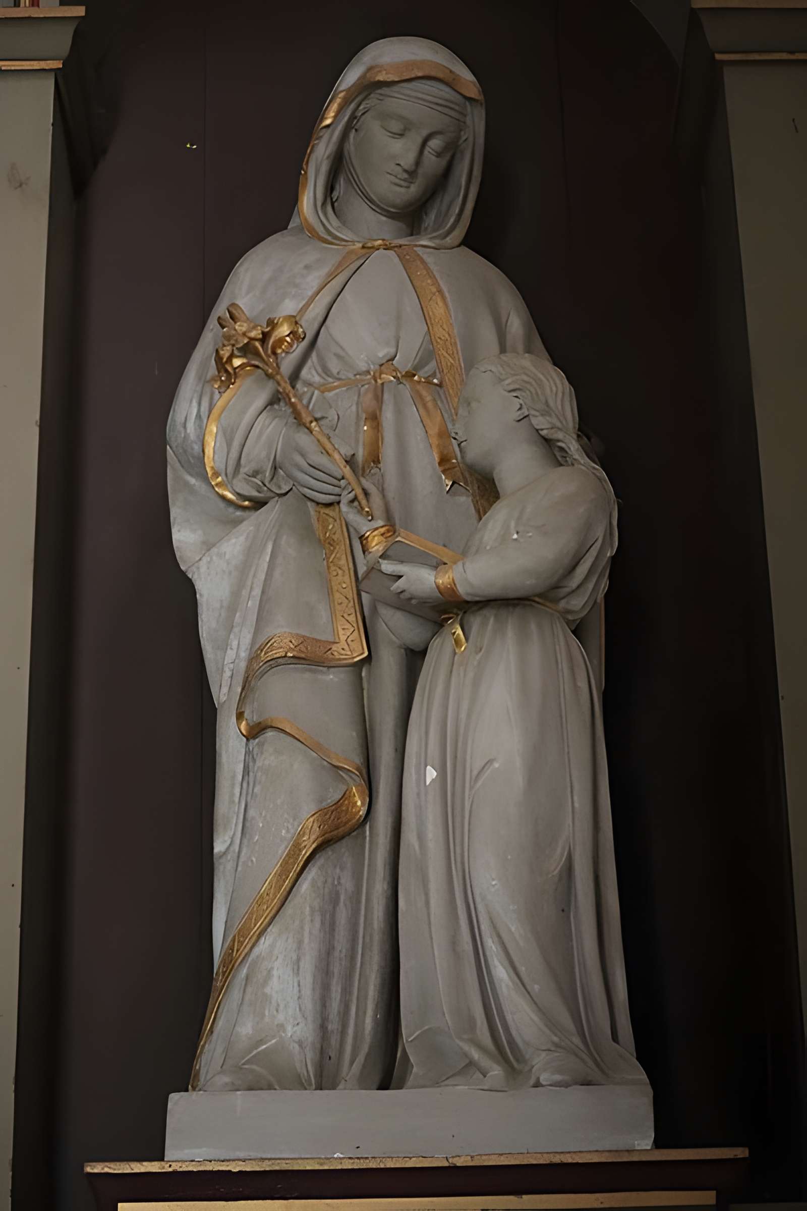 Restes de l'ancienne abbaye