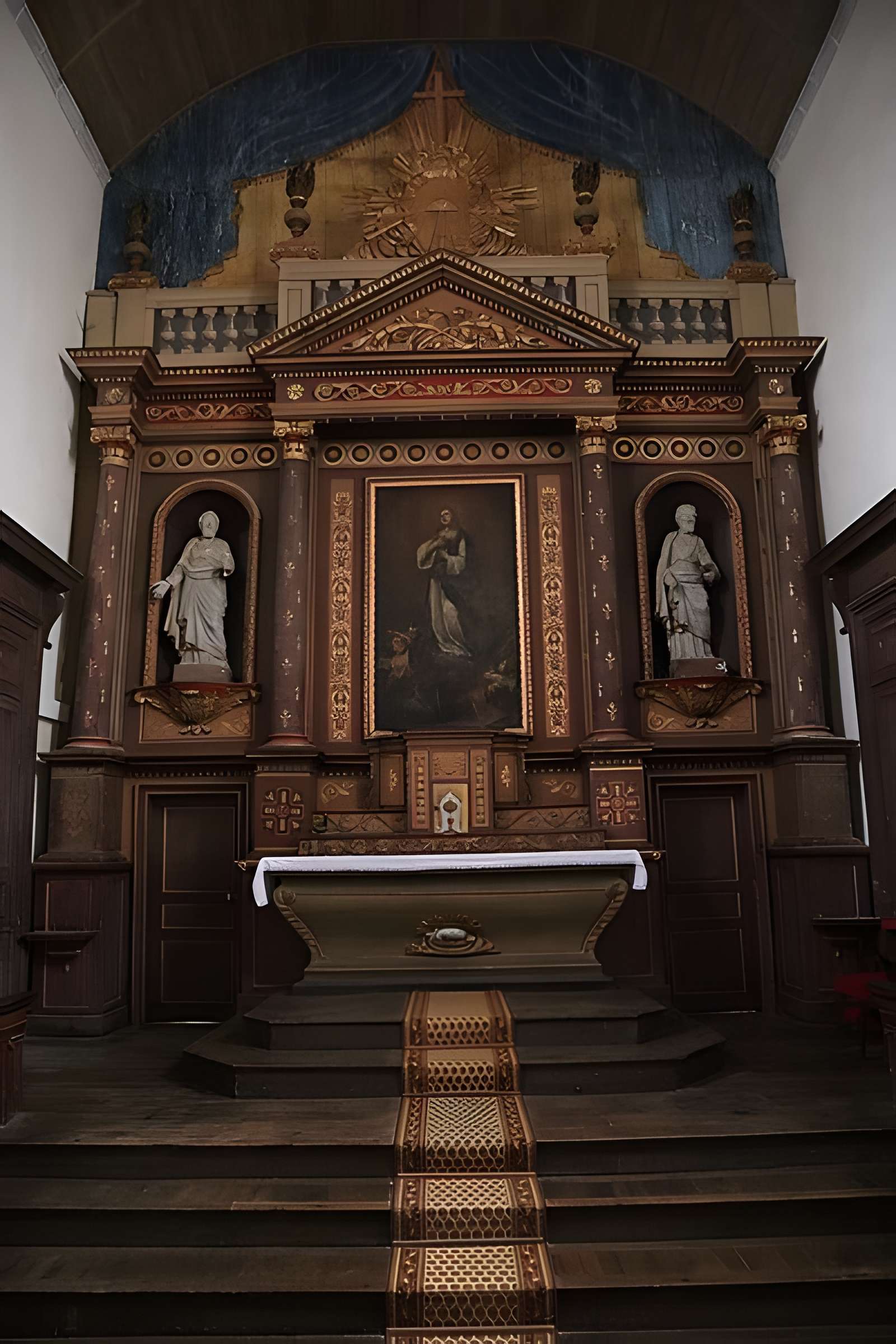 Restes de l'ancienne abbaye