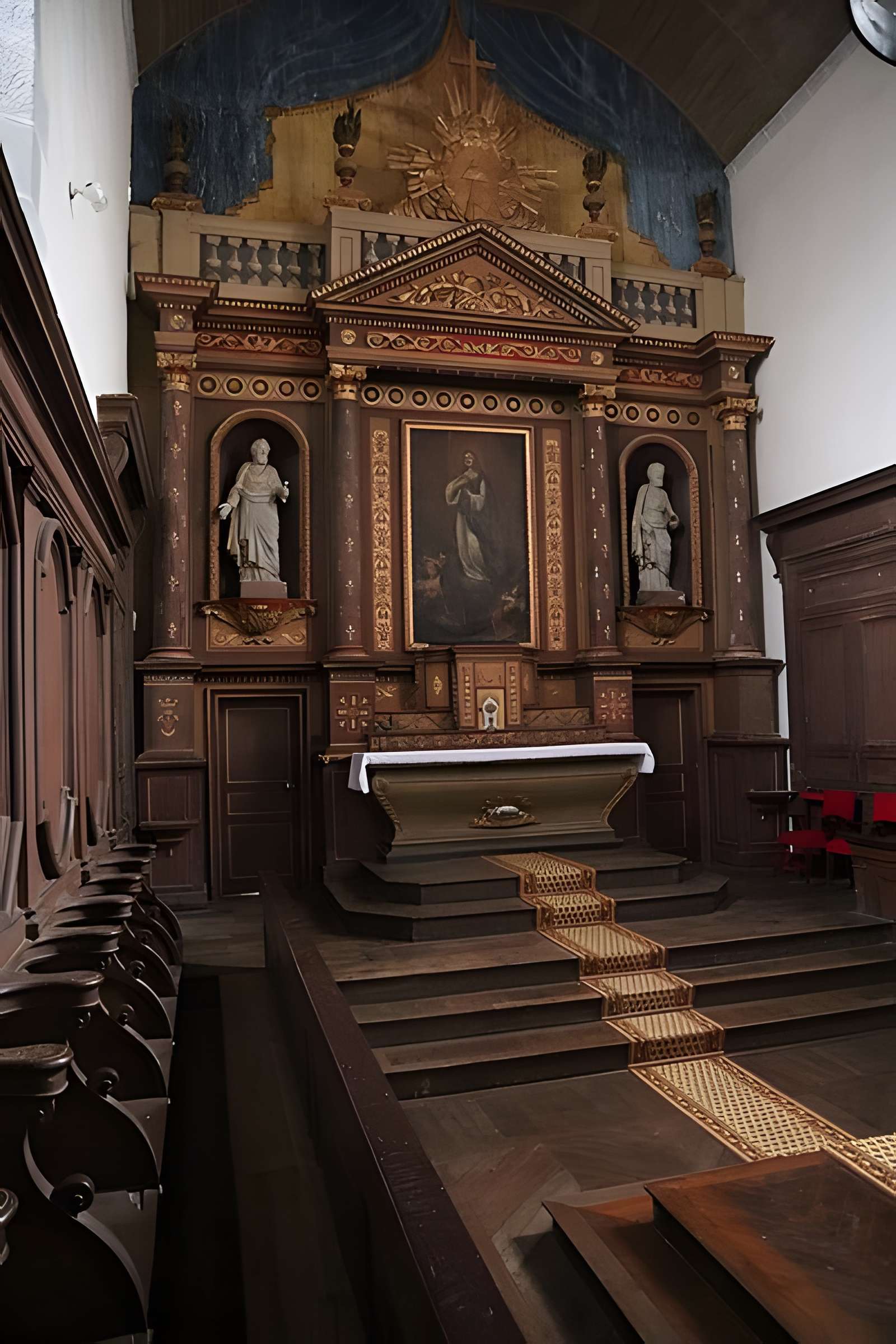 Restes de l'ancienne abbaye