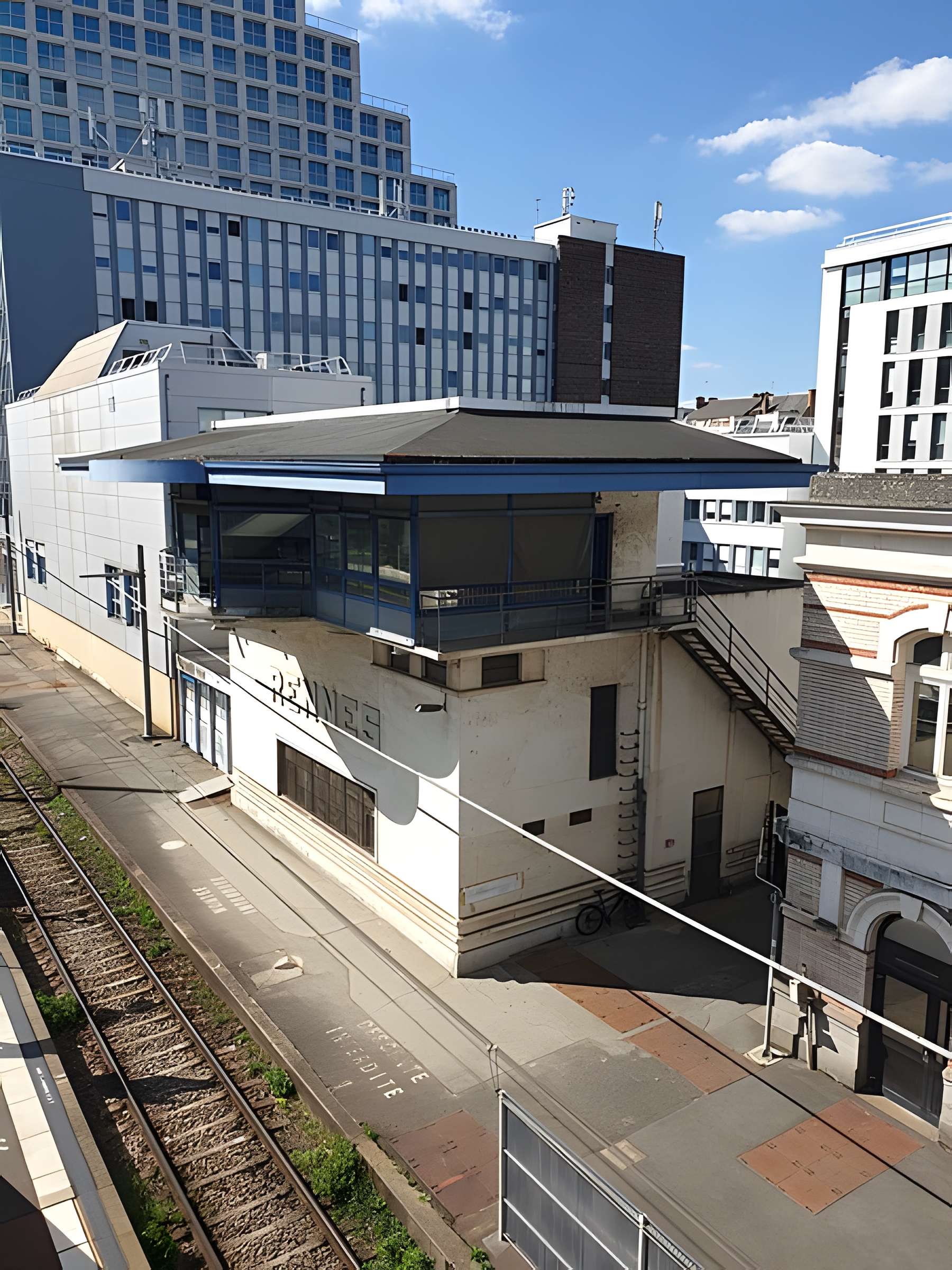 Ancien poste central de la gare ferroviaire