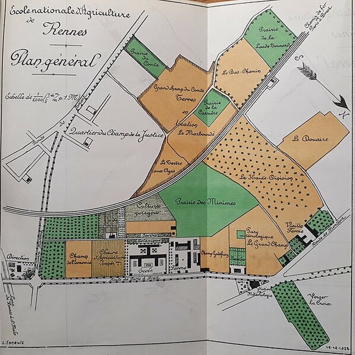 Photo de Ecole dAgriculture de Rennes, aujourdhui Agrocampus Ouest