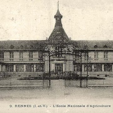 Ecole dAgriculture de Rennes, aujourdhui Agrocampus Ouest