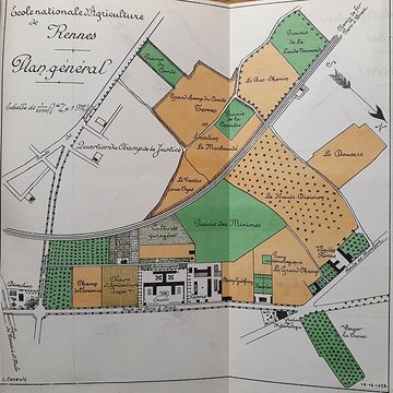 Ecole dAgriculture de Rennes, aujourdhui Agrocampus Ouest