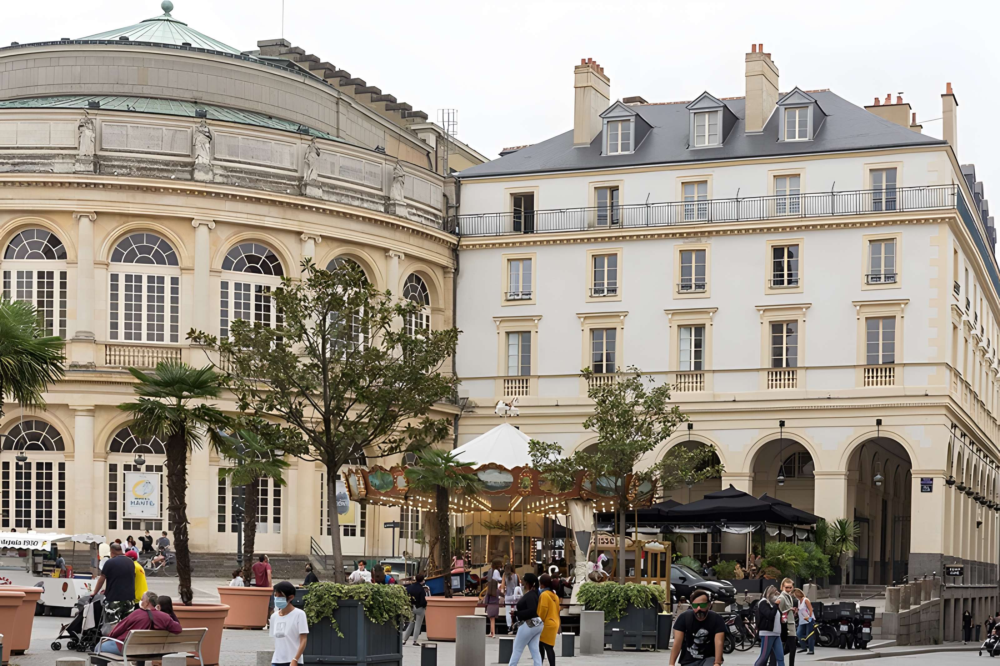 Théâtre et immeubles dits Galeries du Théâtre