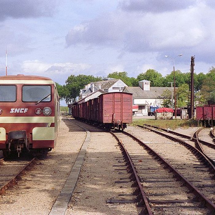 Photo de Ligne à voie ferrée métrique le Blanc-Argent ou B.A. sur le tronçon Luçay-le-Malé-Argy