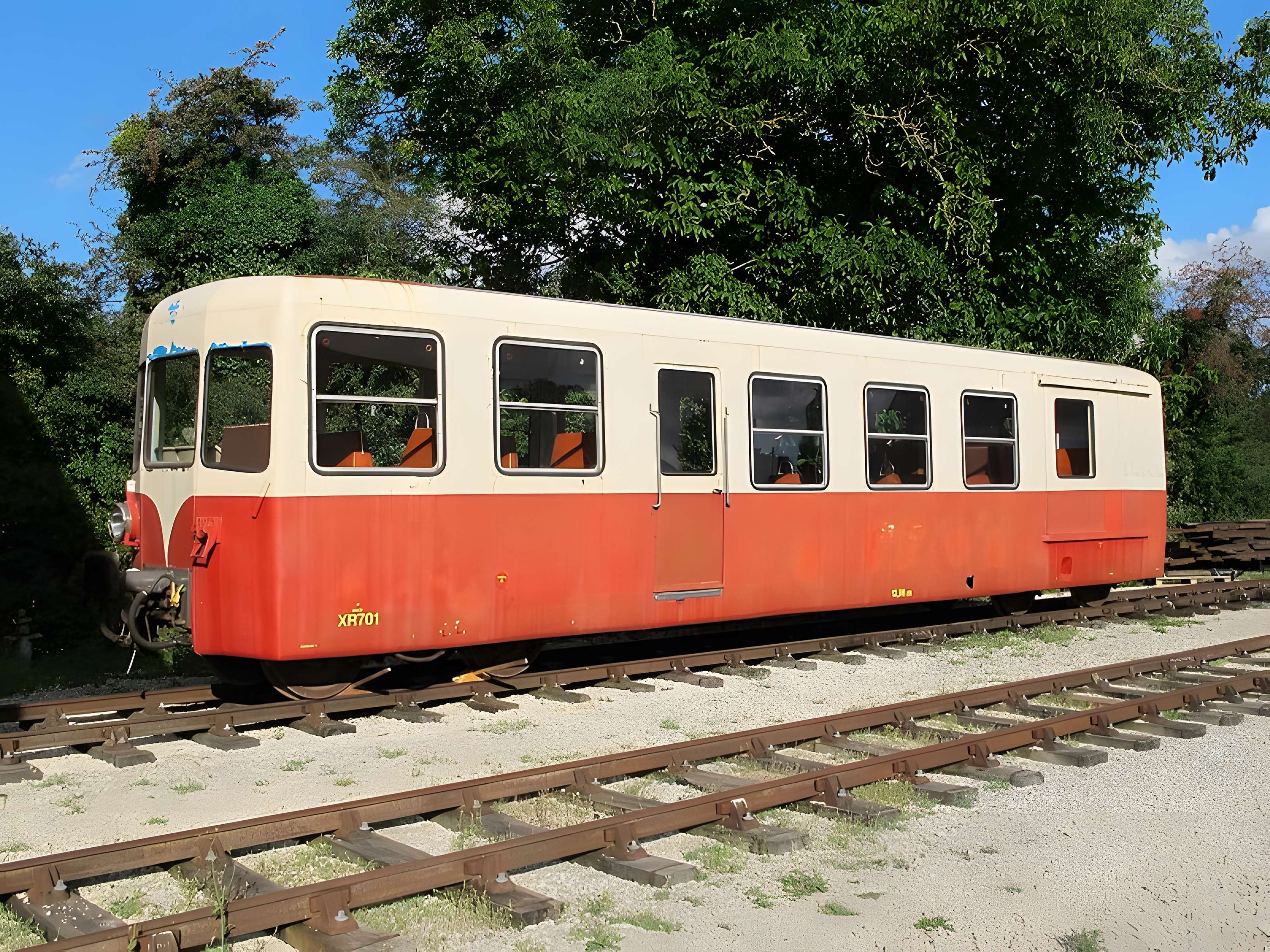 Ligne à voie ferrée métrique le Blanc-Argent (ou B.A.) sur le tronçon Luçay-le-Malé-Argy