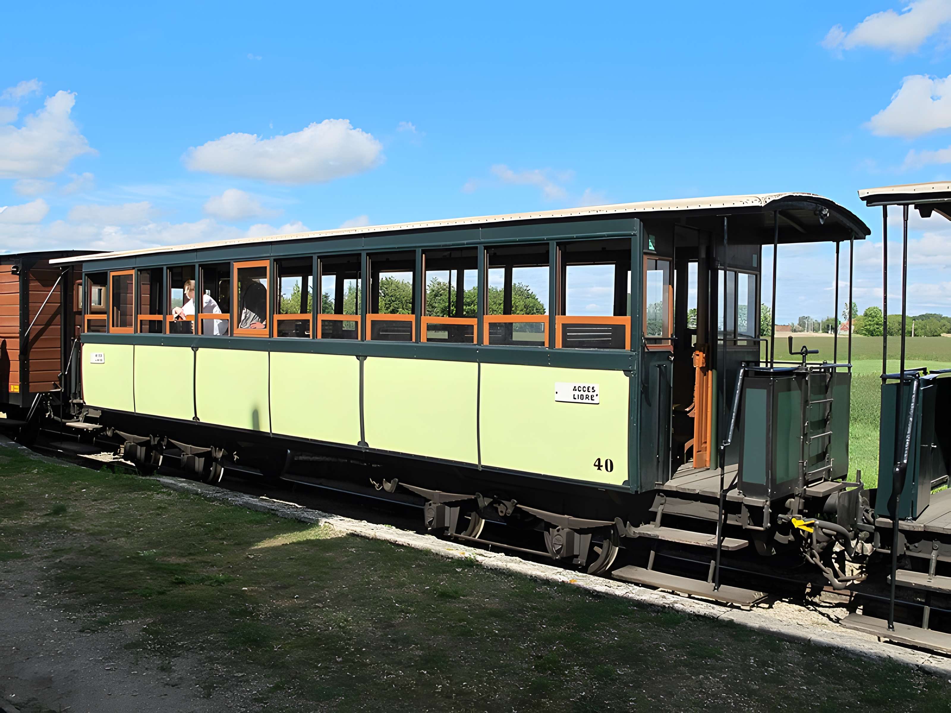 Ligne à voie ferrée métrique le Blanc-Argent (ou B.A.) sur le tronçon Luçay-le-Malé-Argy