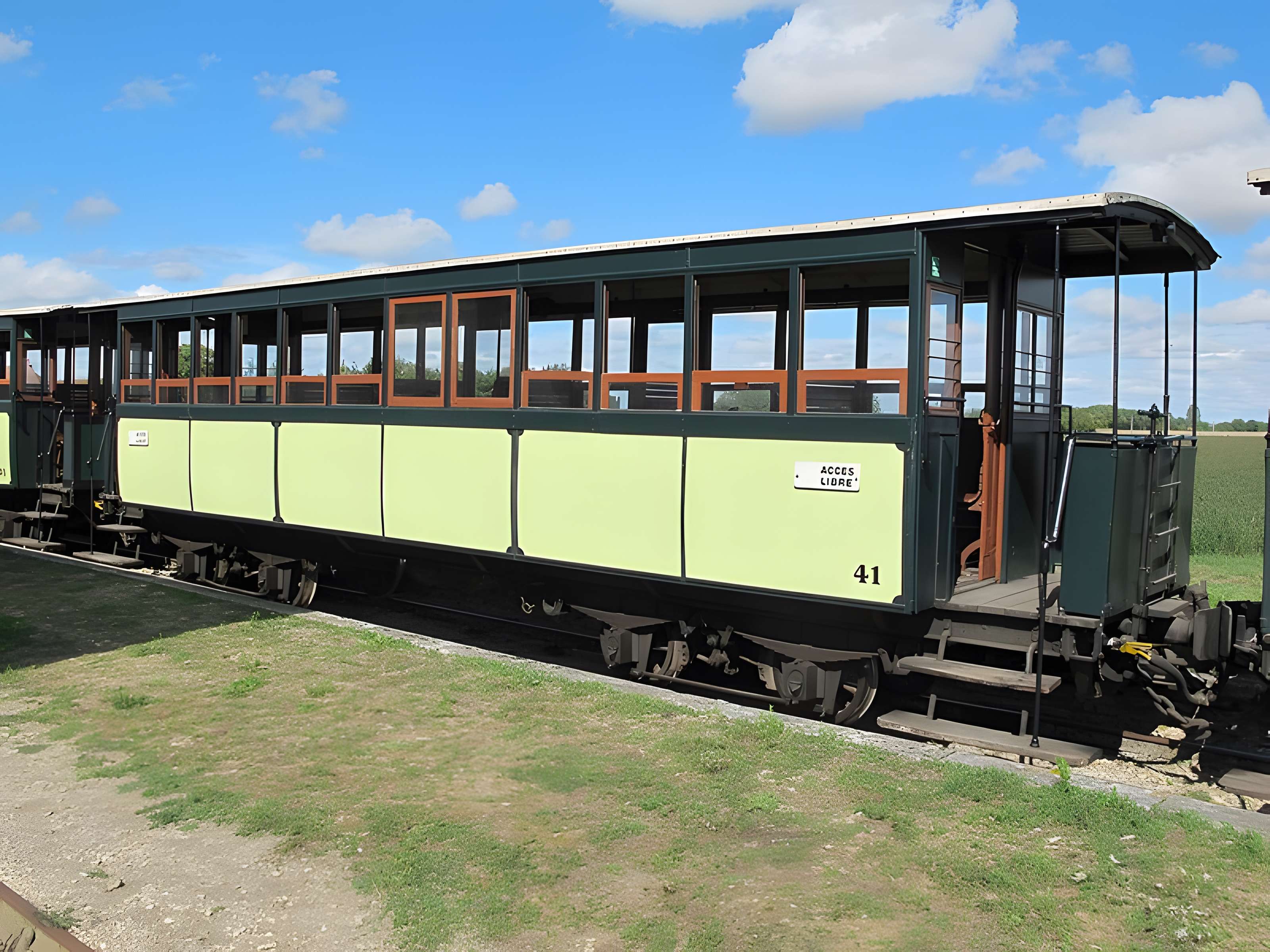 Ligne à voie ferrée métrique le Blanc-Argent (ou B.A.) sur le tronçon Luçay-le-Malé-Argy