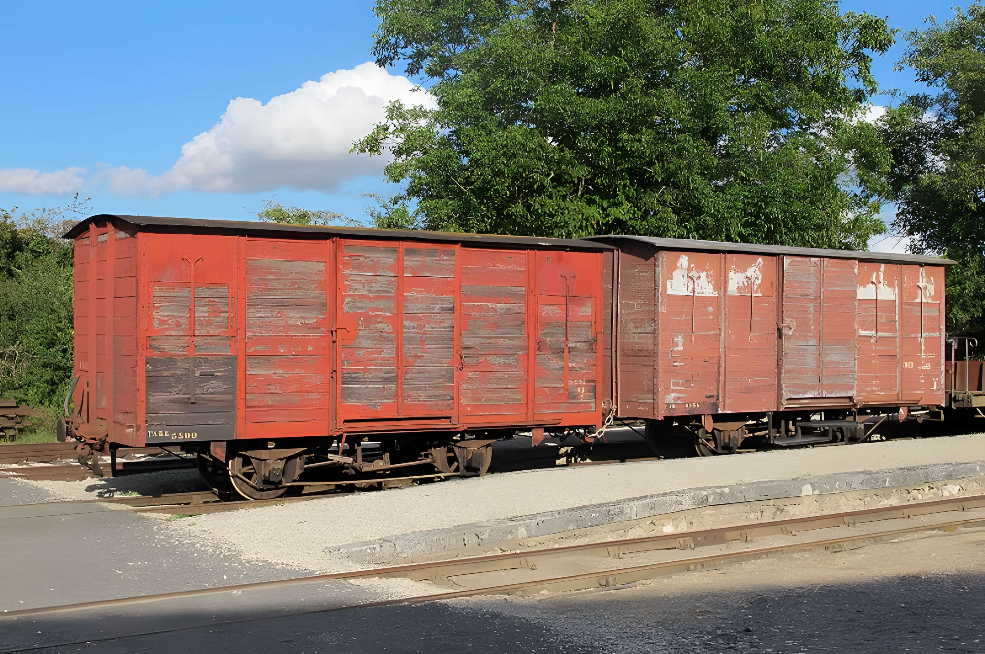 Ligne à voie ferrée métrique le Blanc-Argent (ou B.A.) sur le tronçon Luçay-le-Malé-Argy
