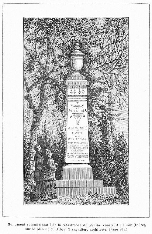 Photo de Monument aux aéronautes Théodore Sivel et Joseph-Eustache Crocé-Spinelli