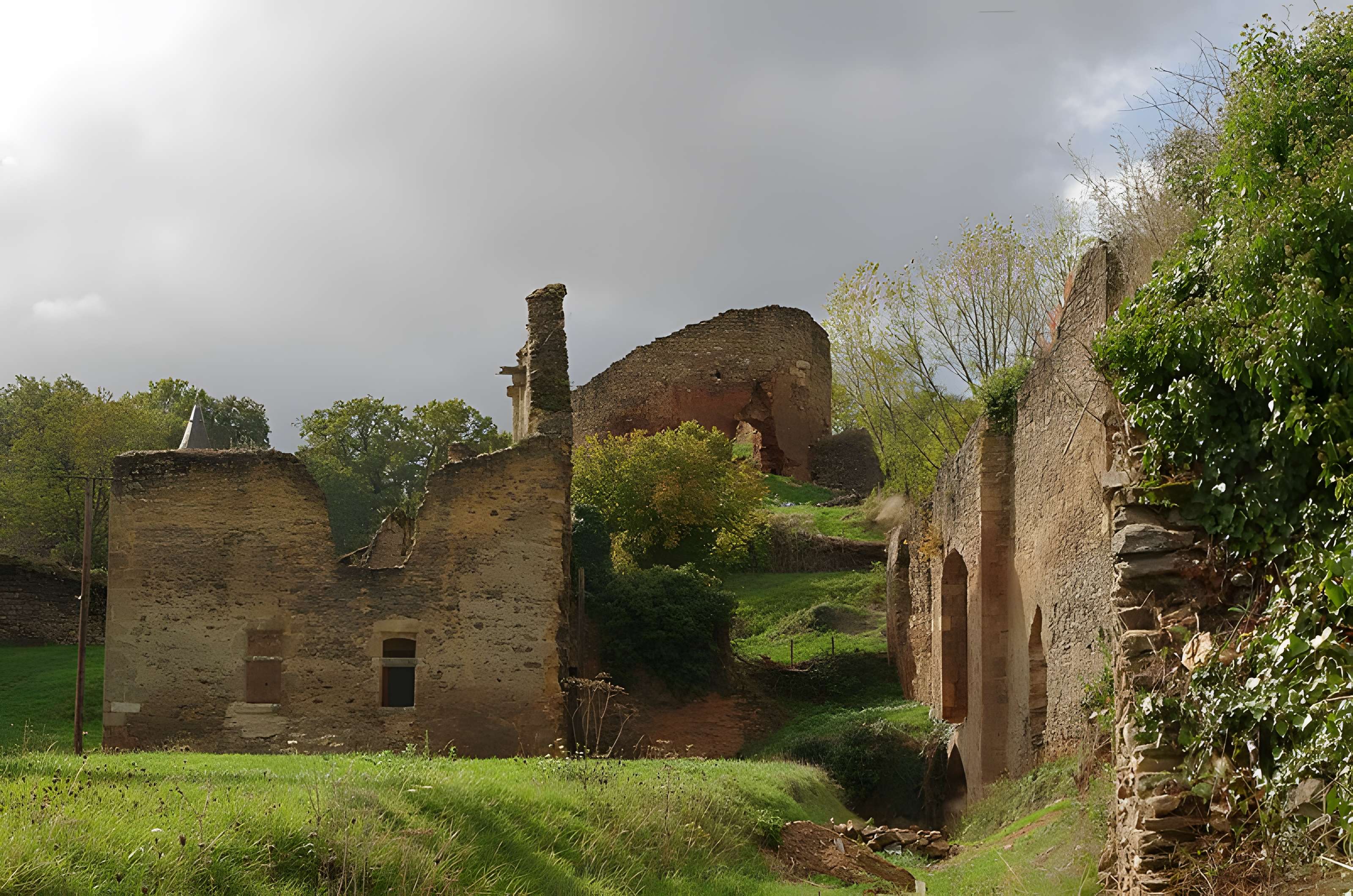 Restes du vieux château féodal