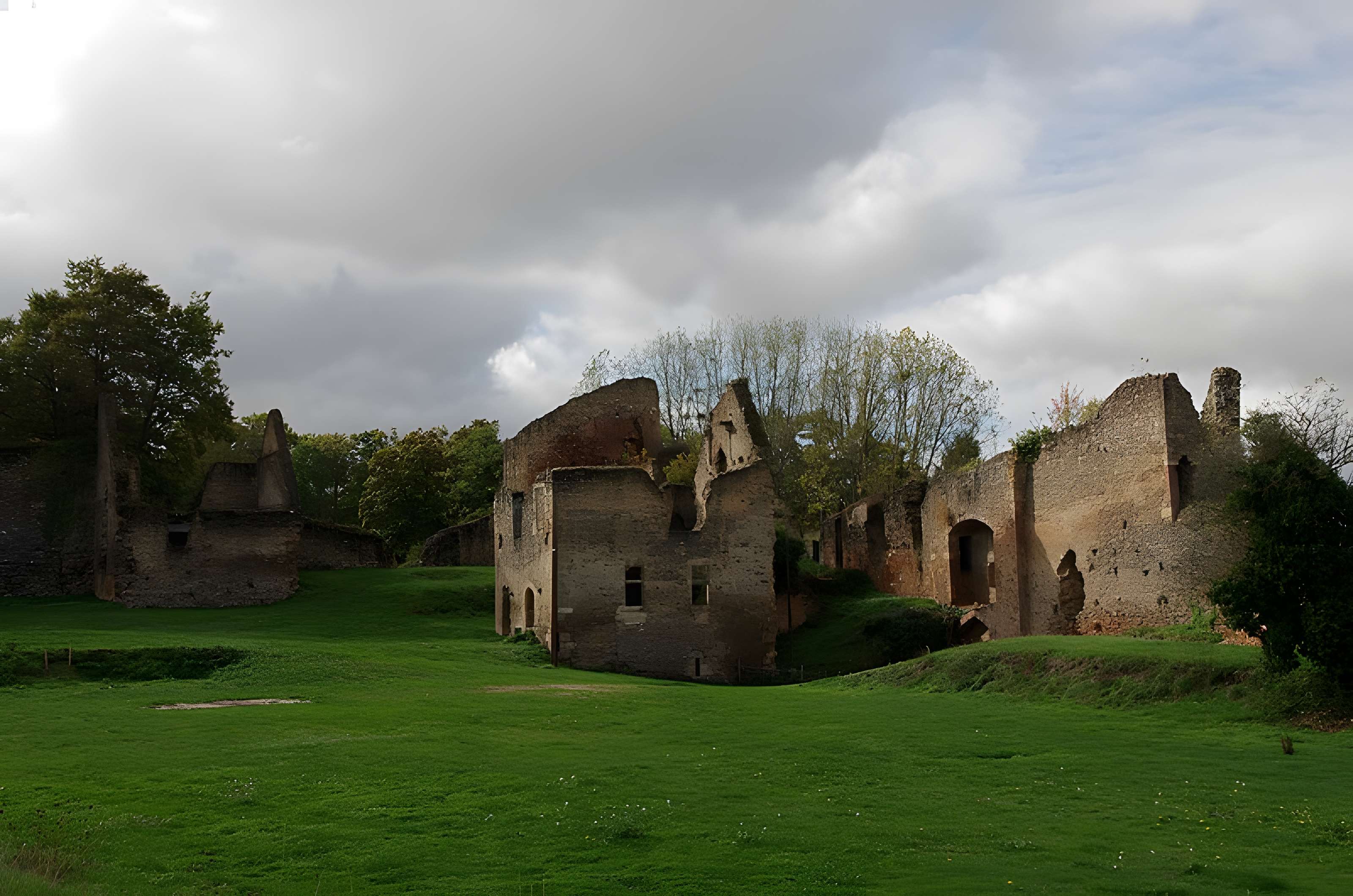 Restes du vieux château féodal