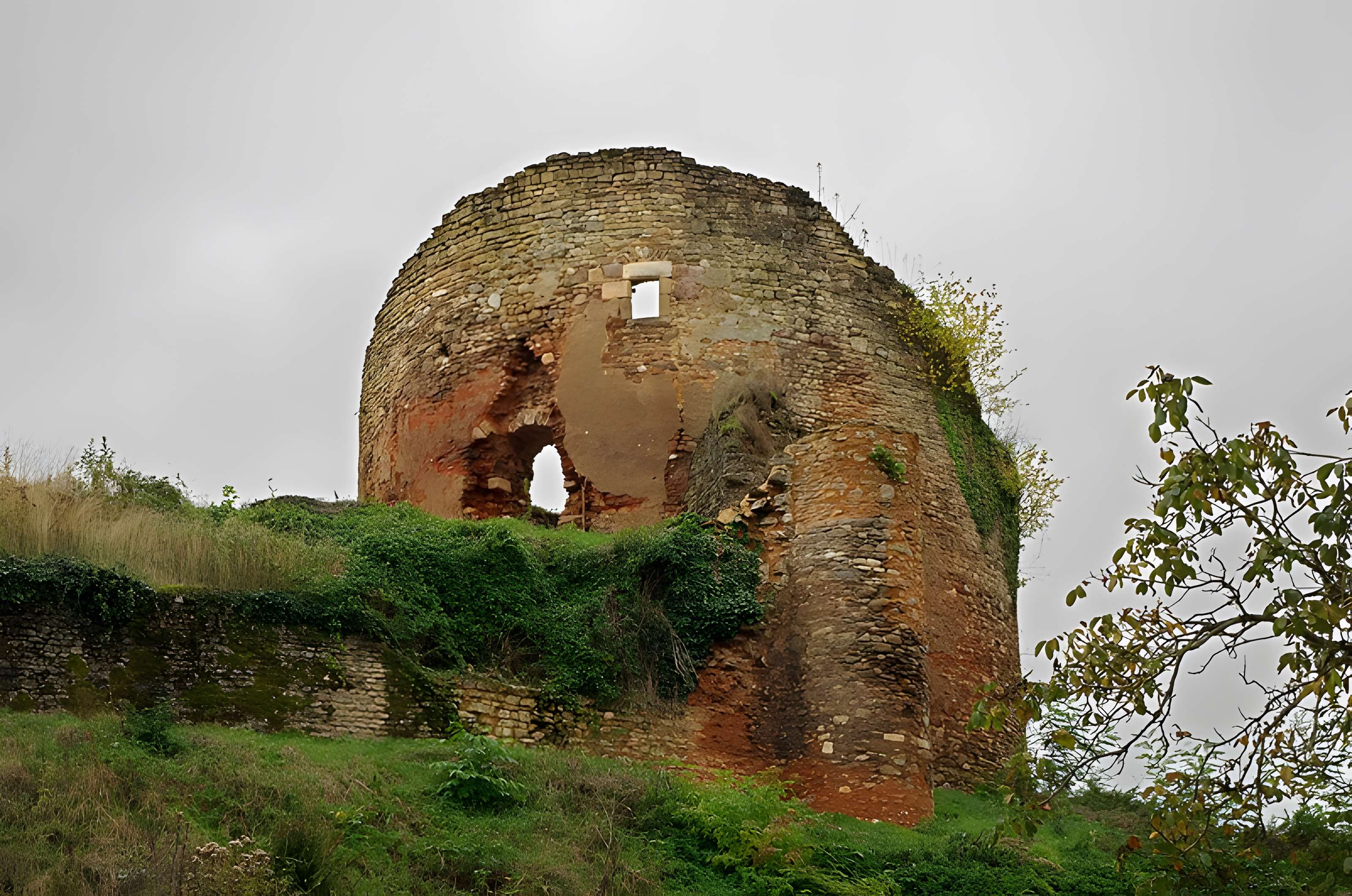 Restes du vieux château féodal