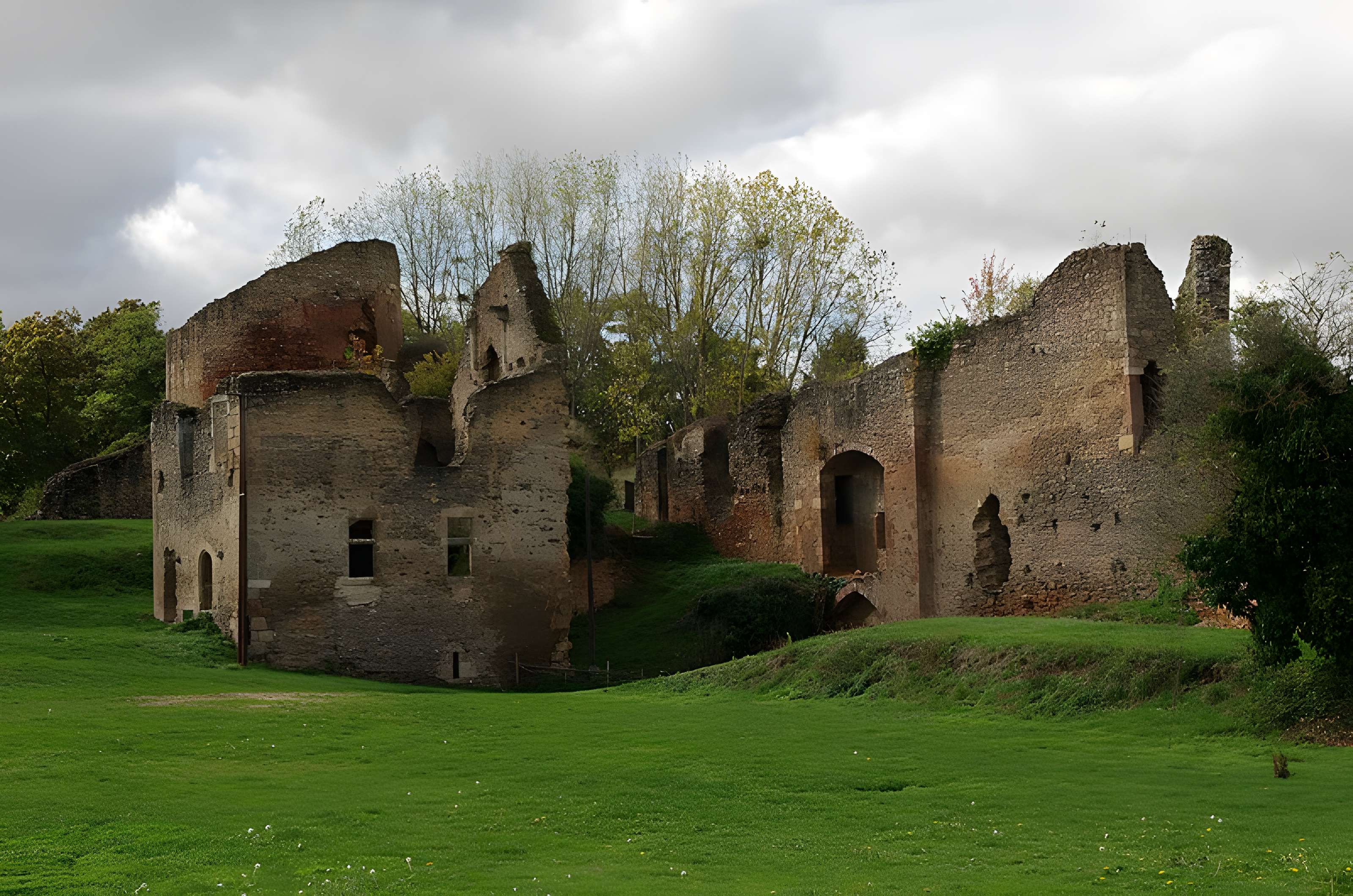 Restes du vieux château féodal