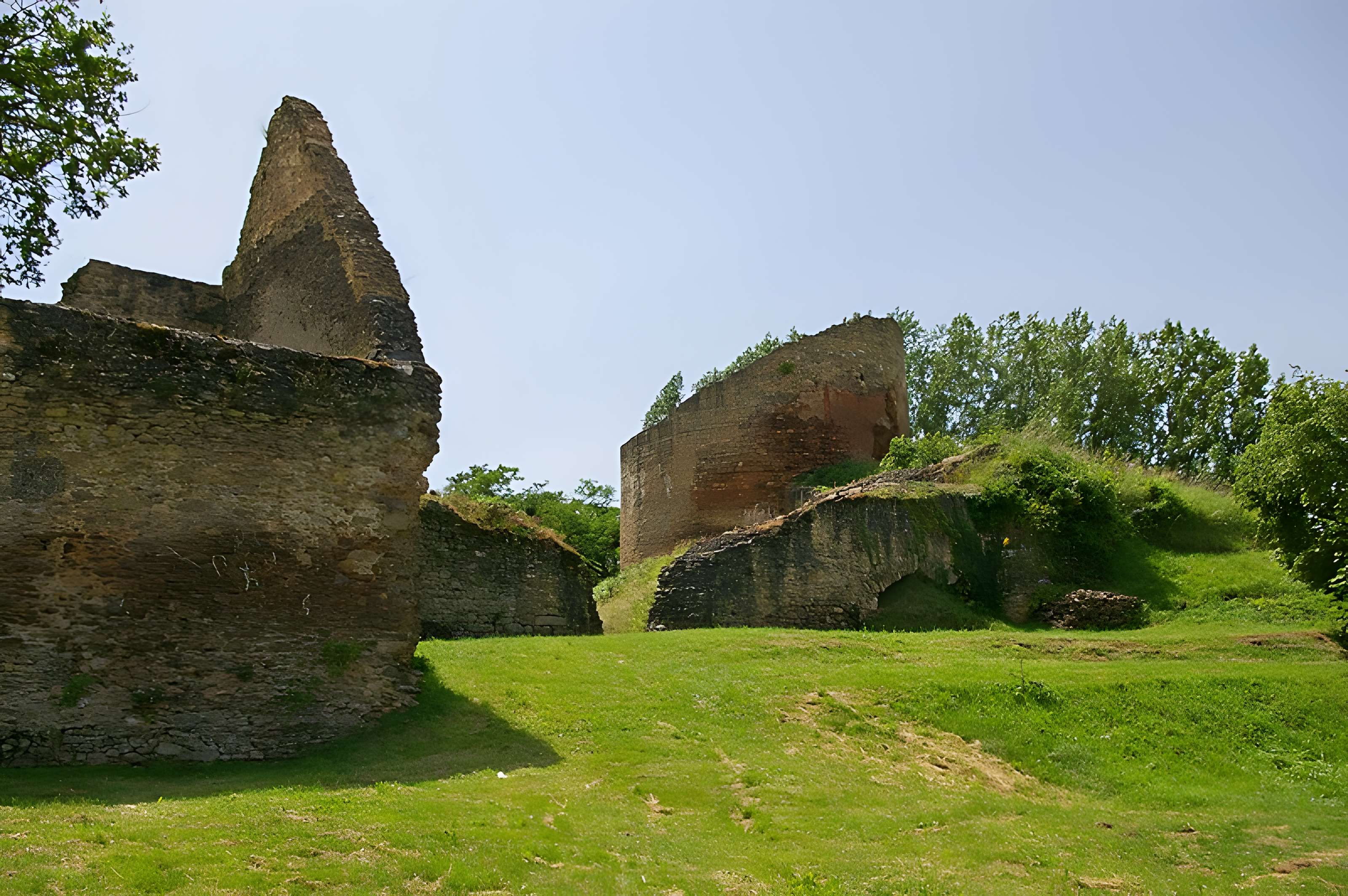 Restes du vieux château féodal