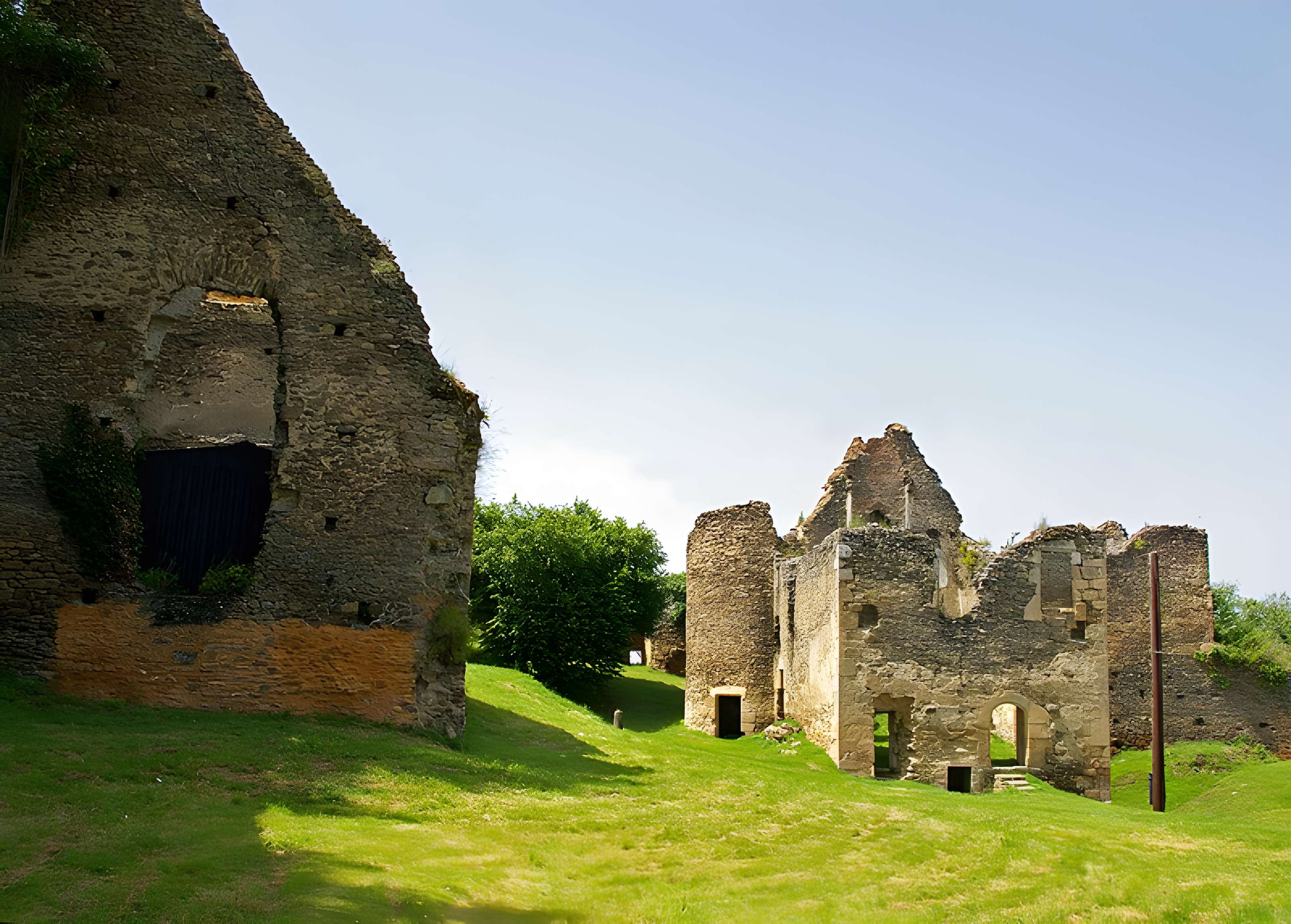Restes du vieux château féodal