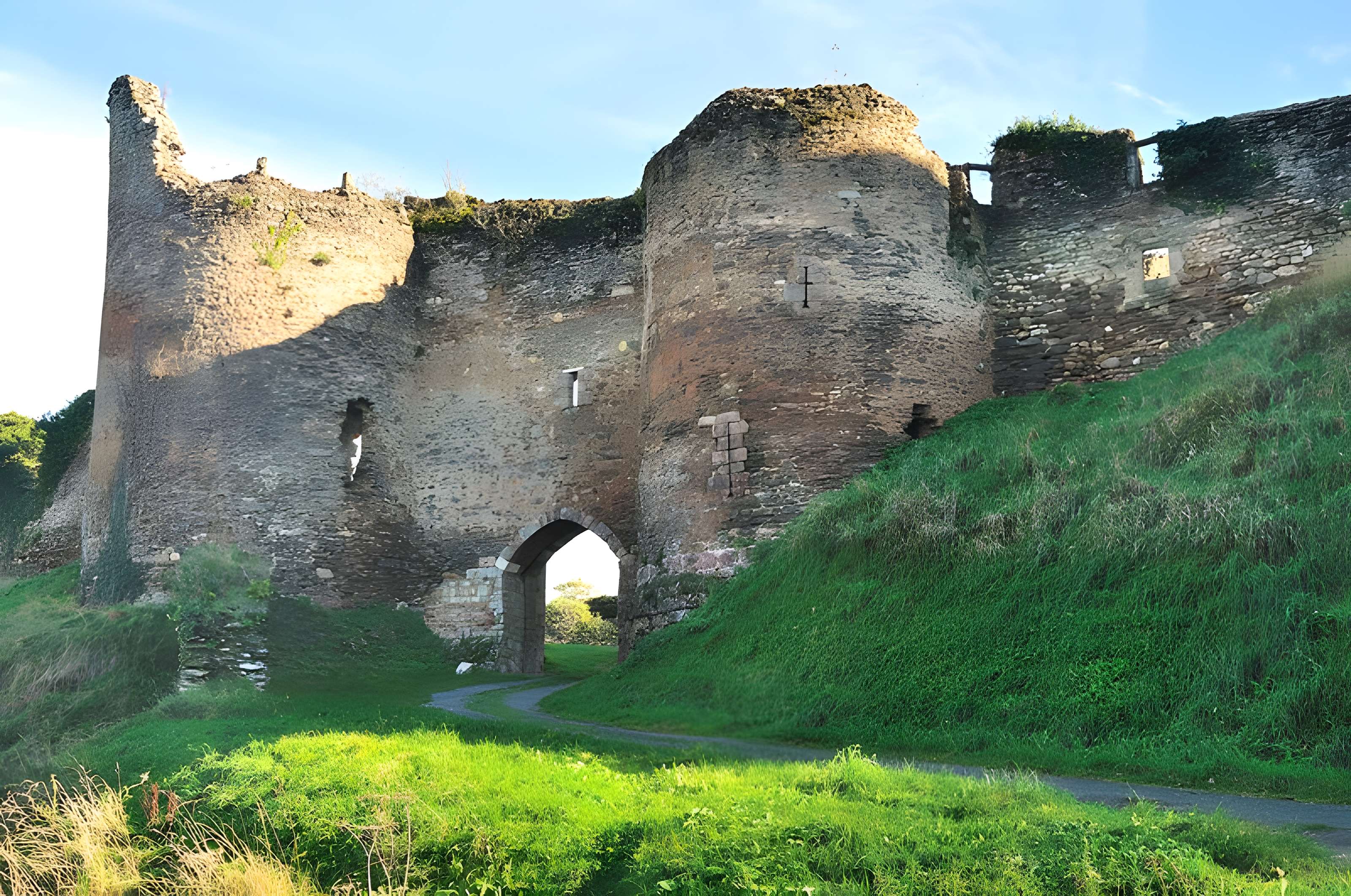 Restes du vieux château féodal