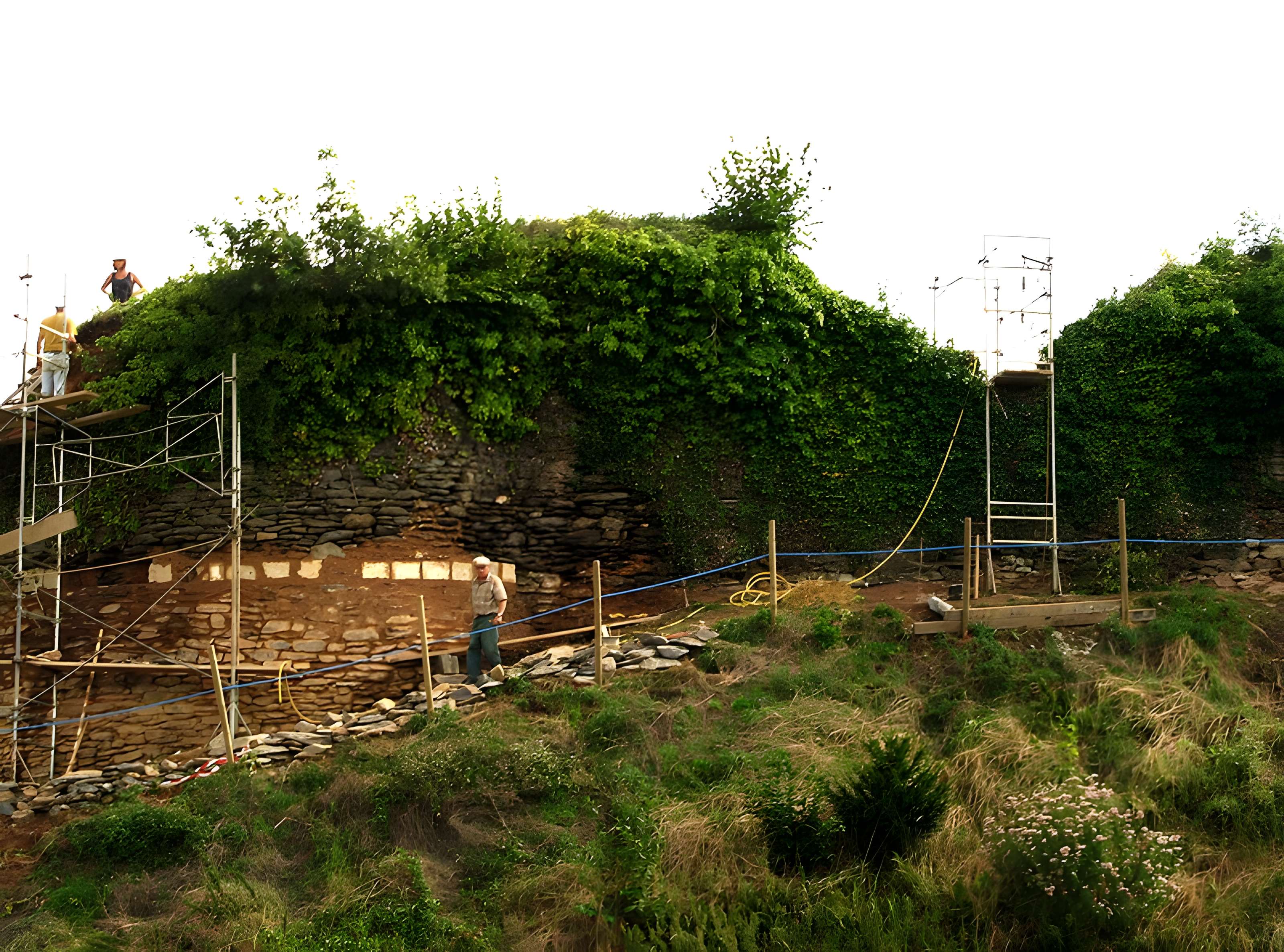 Restes du vieux château féodal