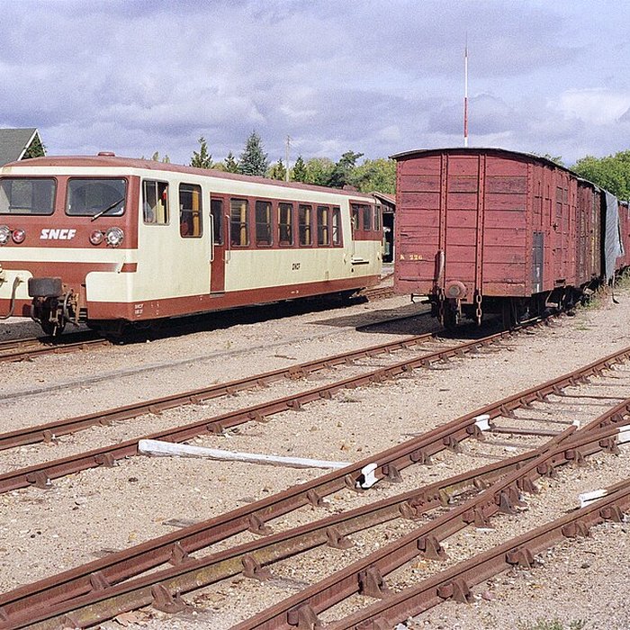 Photo de Ligne à voie ferrée métrique le Blanc-Argent ou B.A. sur le tronçon Luçay-le-Malé-Argy