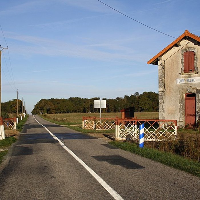 Photo de Ligne à voie ferrée métrique le Blanc-Argent ou B.A. sur le tronçon Luçay-le-Malé-Argy également sur communes de Argy, Ecueillé, Heugnes, Pellevoisin