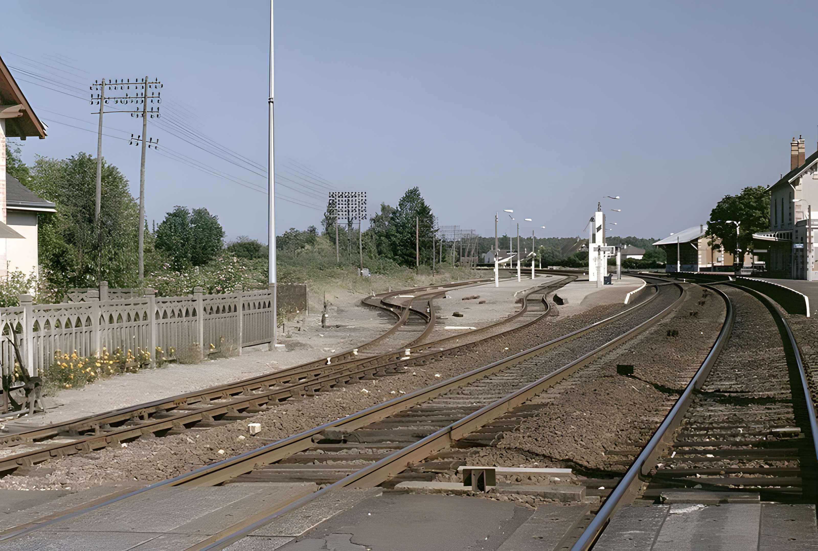 Ligne à voie ferrée métrique le Blanc-Argent (ou B.A.) sur le tronçon Luçay-le-Malé-Argy (également sur communes de Argy, Ecueillé, Heugnes, Pellevoisin)