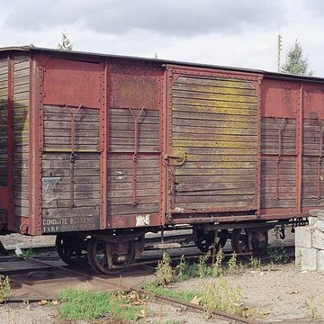 Ligne à voie ferrée métrique le Blanc-Argent ou B.A. sur le tronçon Luçay-le-Malé-Argy