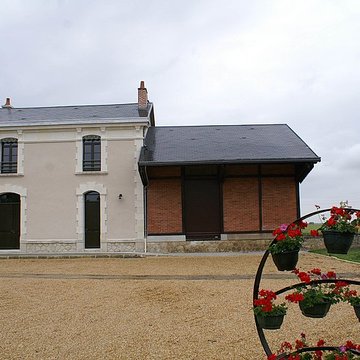 Ligne à voie ferrée métrique le Blanc-Argent ou B.A. sur le tronçon Luçay-le-Malé-Argy