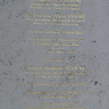 Église Sainte-Rosalie de Tourrette-Levens