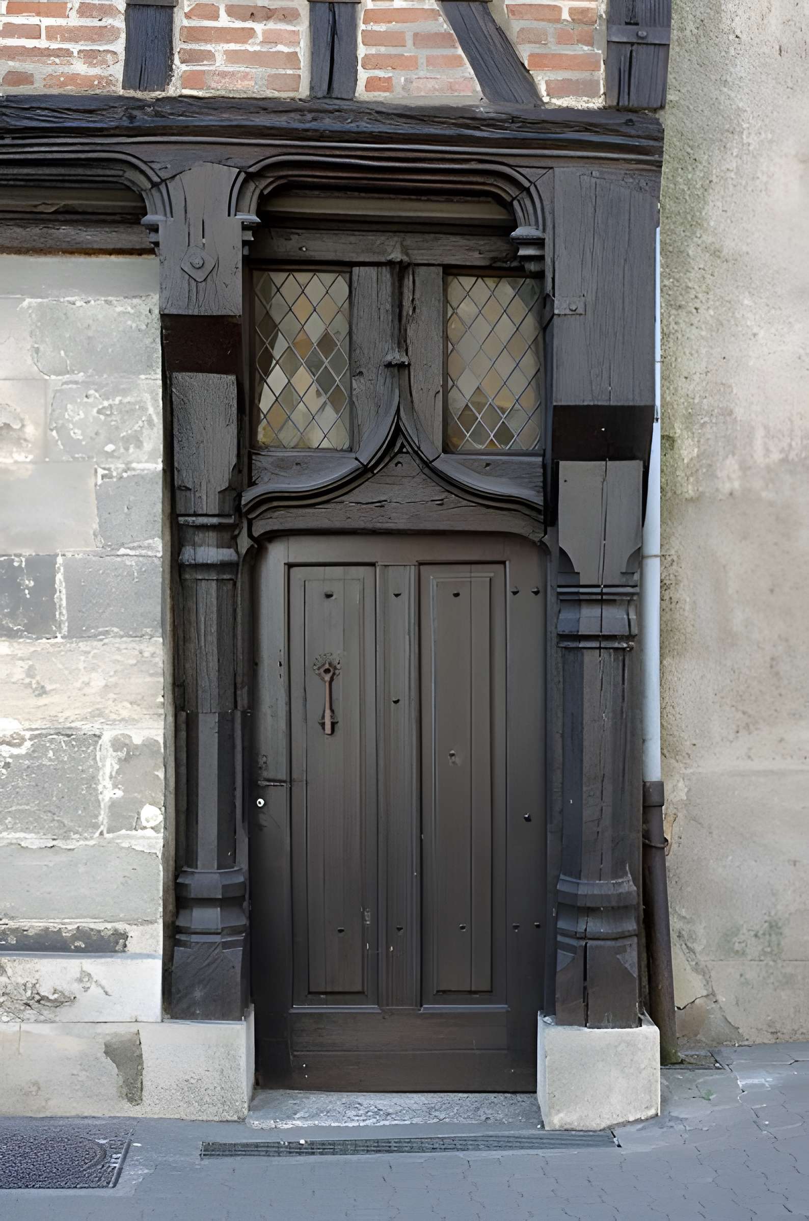 Maison à pans de bois