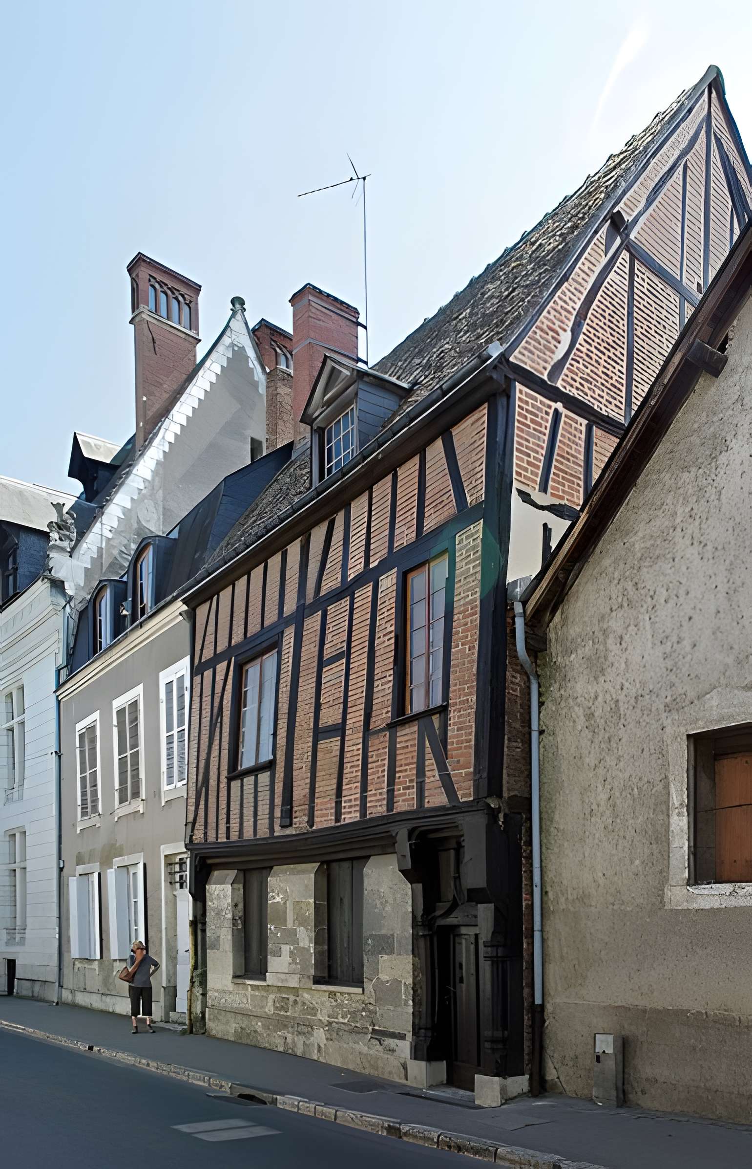 Maison à pans de bois