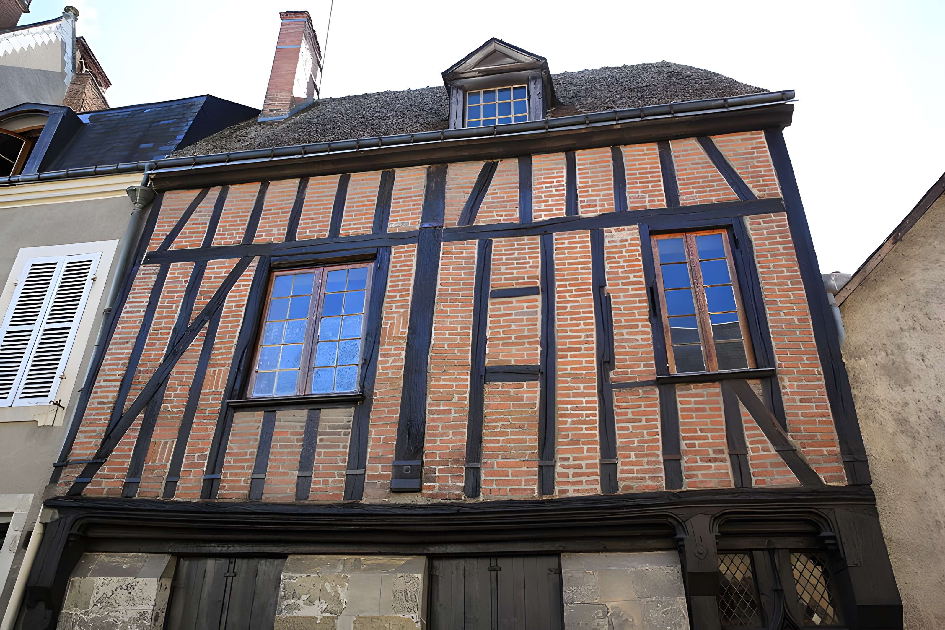 Maison à pans de bois