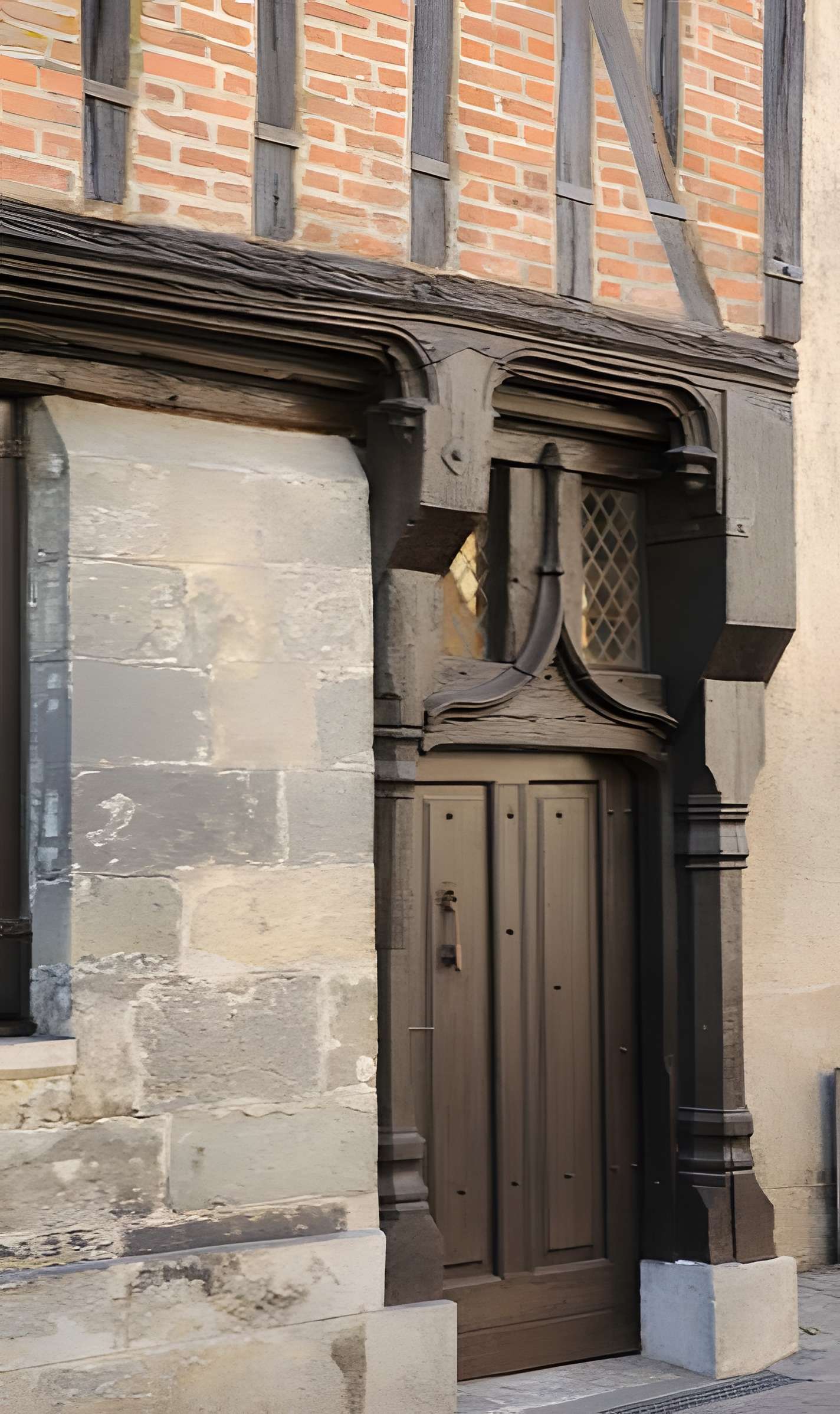 Maison à pans de bois